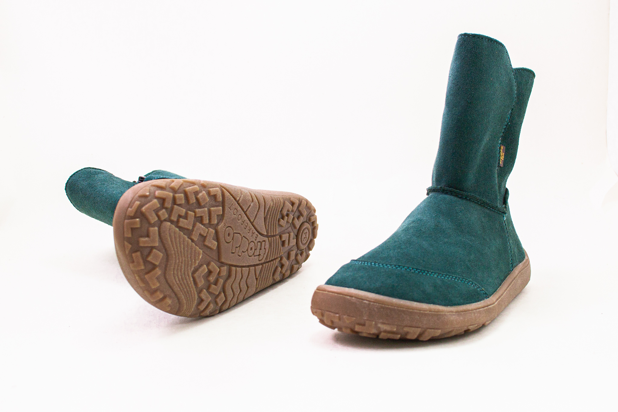 Froddo  FRODDO BAREFOOT WINTER BOOT TEX GRIP - PETROLEUM Veľkosť: 27, 11: 18, Vnútorná šírka topánky v cm: 7.1