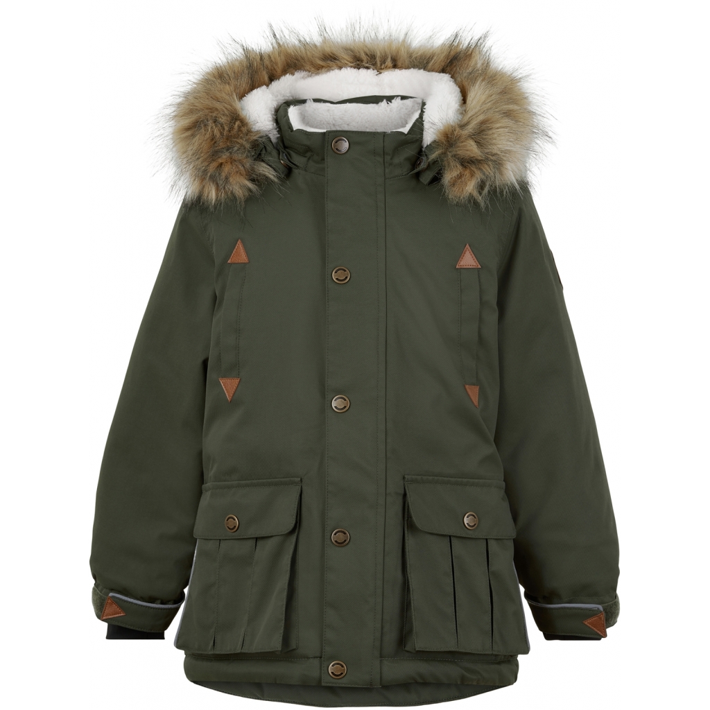 The New  MIKK-LINE FUNKČNÁ ZIMNÁ BUNDA - FOREST NIGHT Veľkosť: 92