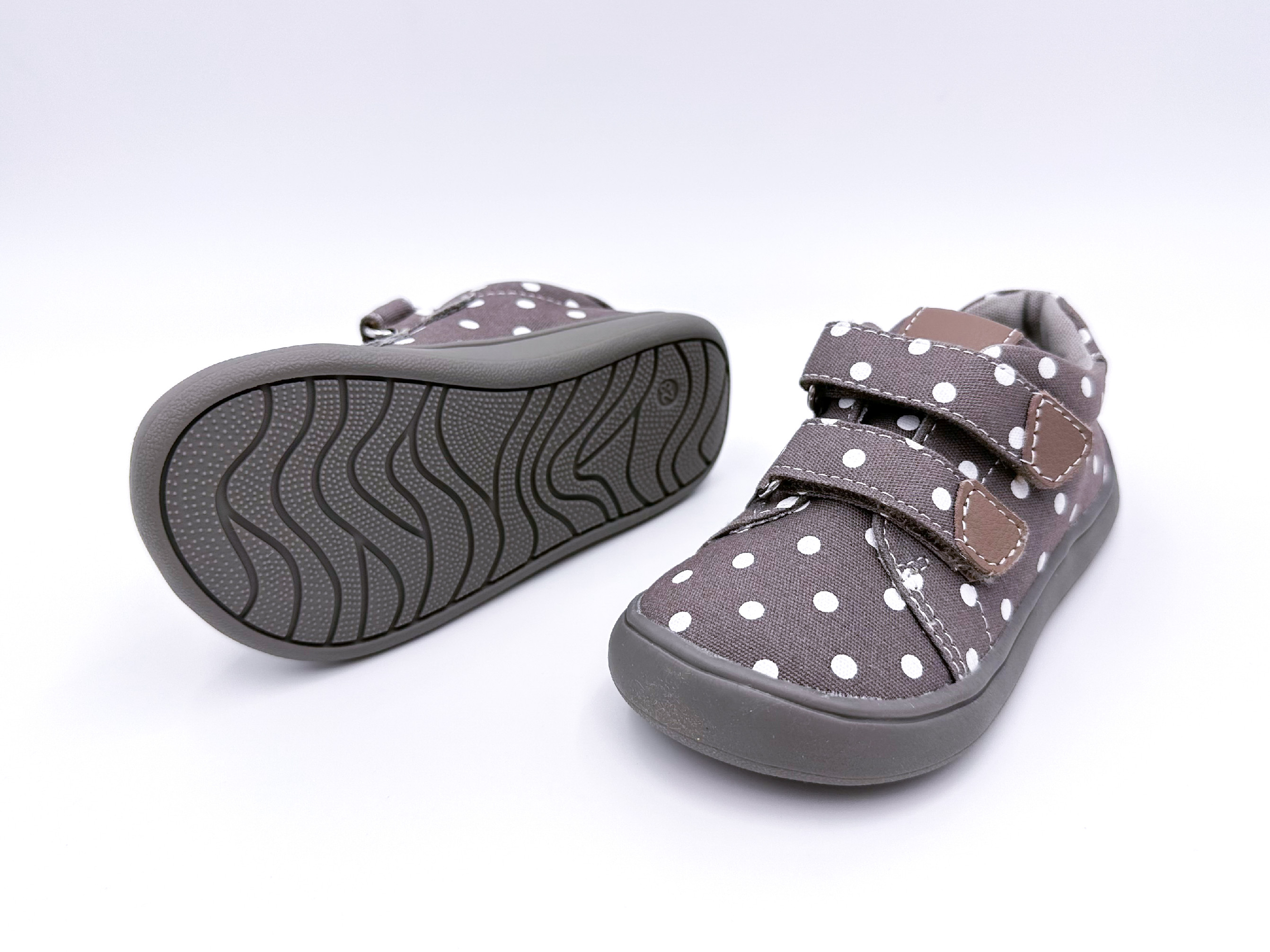 PROTETIKA BAREFOOT TENISKY ROBY - BROWN Veľkosť: 19, Vnútorná dĺžka  topánky v cm: 12, Vnútorná šírka topánky v cm: 5.7