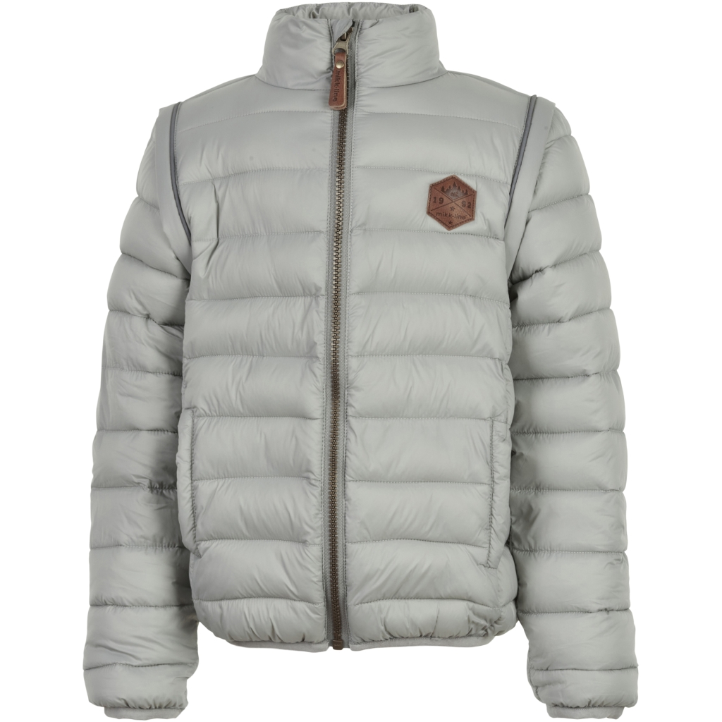 Mikk-Line  MIKK-LINE BUNDA A VESTA 2V1 - NEUTRAL GRAY Veľkosť: 104