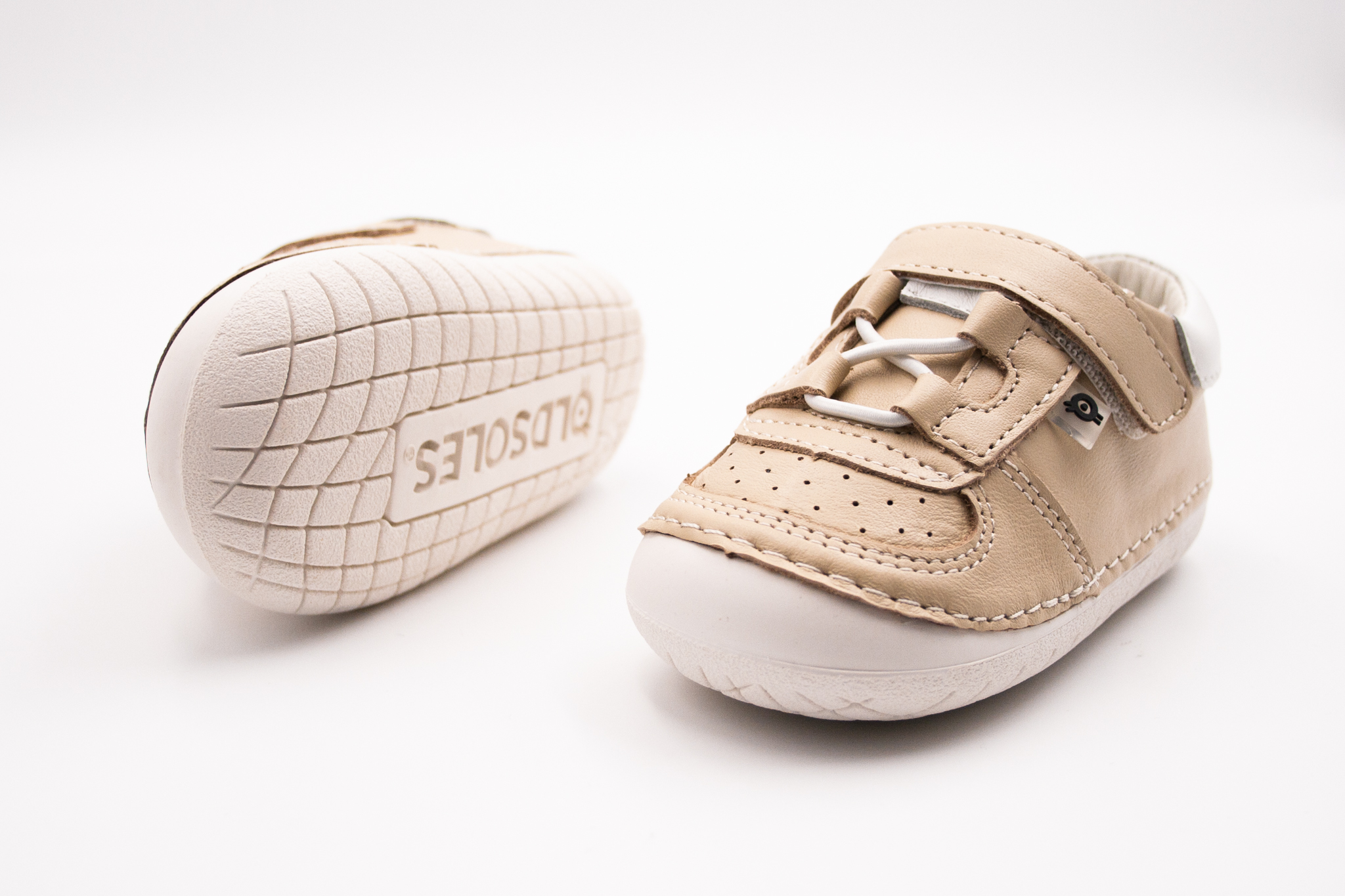OLD SOLES  REBEL PAVE - CREAM WHITE Veľkosť: 21, Vnútorná dĺžka  topánky v cm: 13.1, Vnútorná šírka topánky v cm: 6