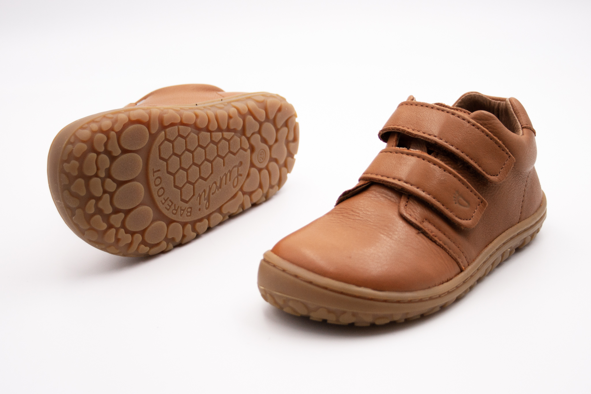 LURCHI NOAH BAREFOOT - COGNAC Veľkosť: 24, Vnútorná dĺžka  topánky v cm: 15.8, Vnútorná šírka topánky v cm: 6.3