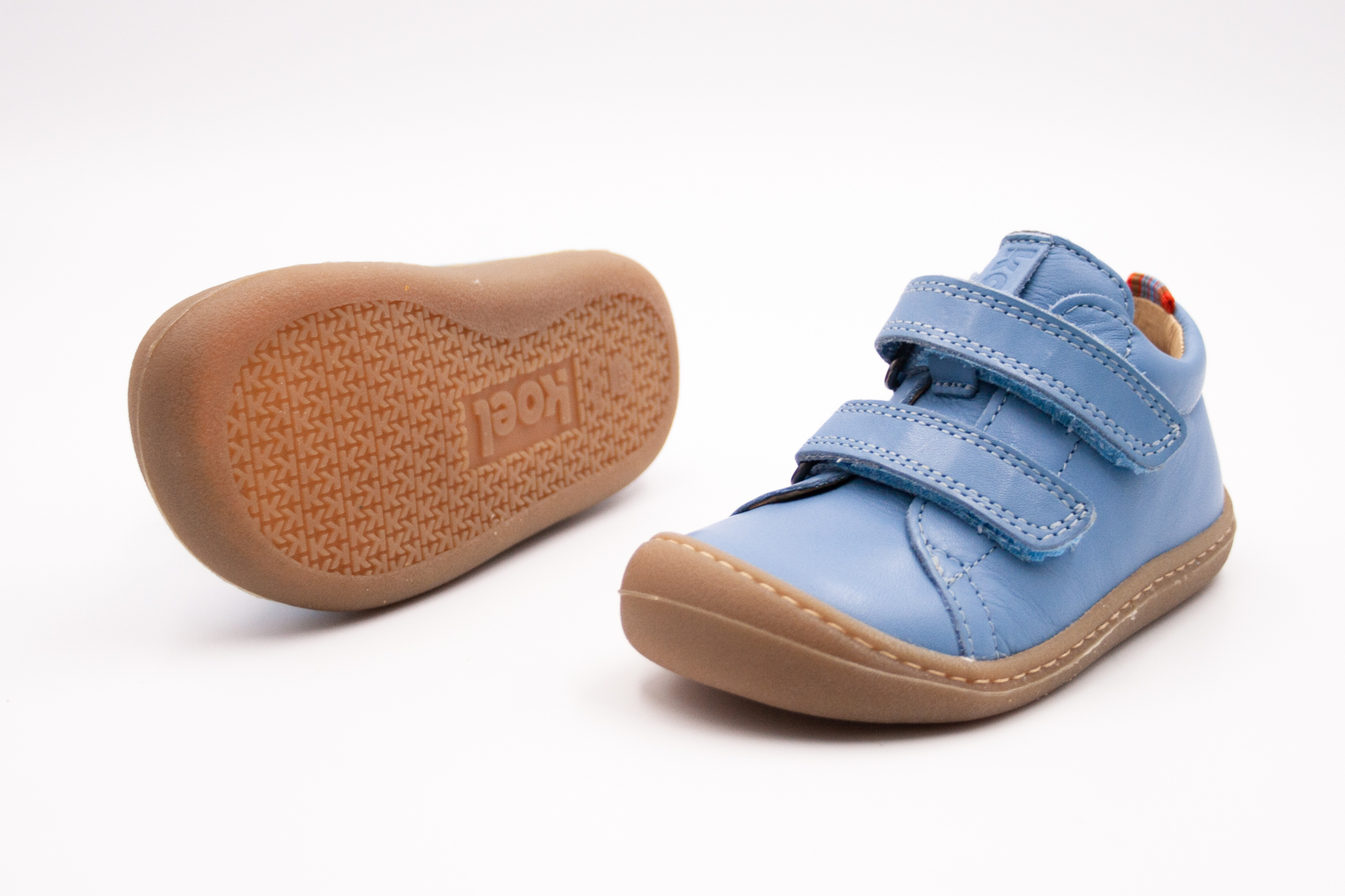 Koel4Kids KOEL KORKID BOBBY MEDIUM - JEANS Veľkosť: 22, Vnútorná dĺžka  topánky v cm: 14.2, Vnútorná šírka topánky v cm: 5.6