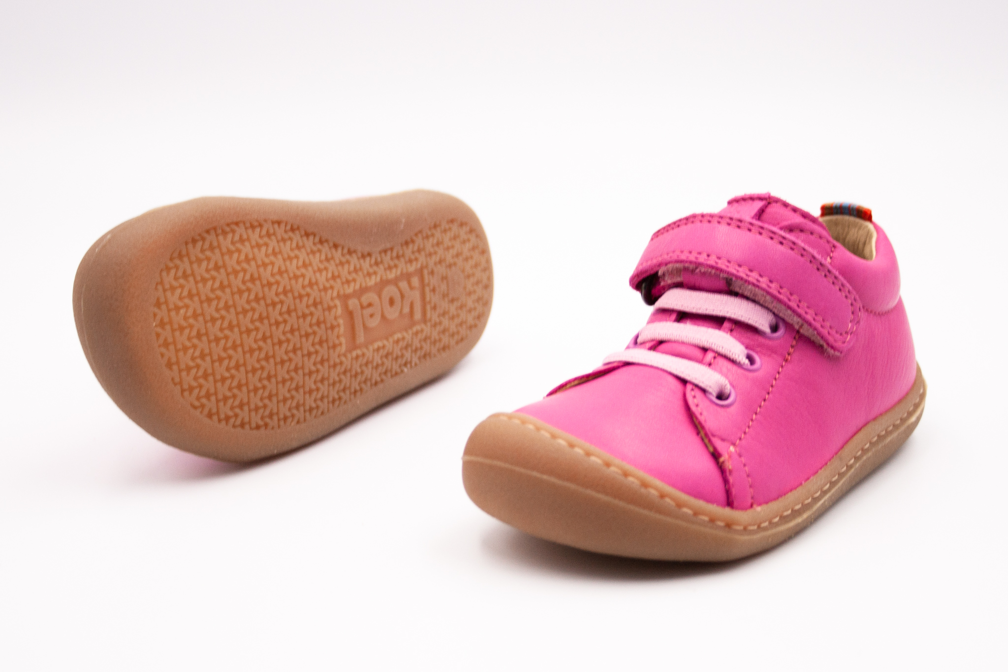 Koel4Kids KOEL KORKID BONNY MEDIUM - FUCHSIA Veľkosť: 26, Vnútorná dĺžka  topánky v cm: 16.9, Vnútorná šírka topánky v cm: 6.4