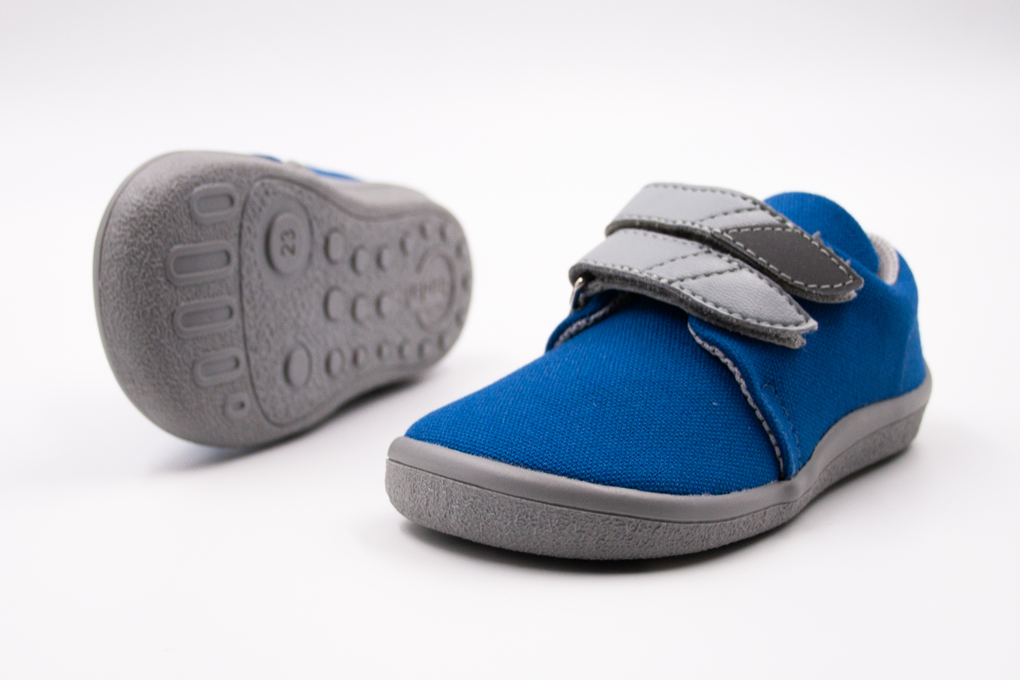 BEDA BAREFOOT TEX TENISKY - BLUE MOON Veľkosť: 35, Vnútorná dĺžka  topánky v cm: 22.5, Vnútorná šírka topánky v cm: 8.4