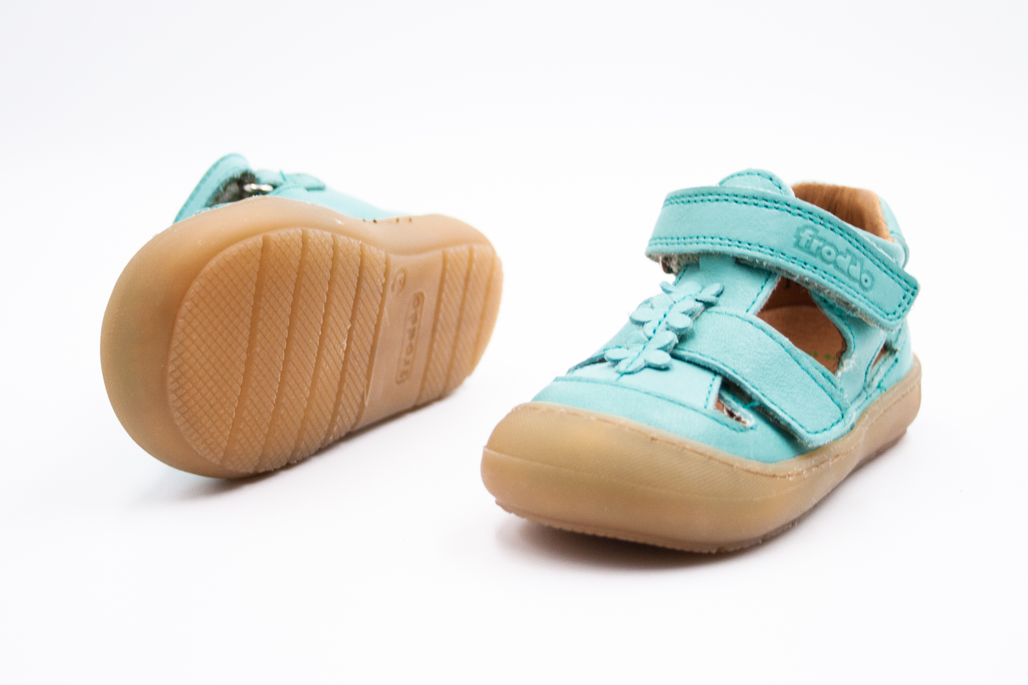 FRODDO OLLIE SANDAL - MINT Veľkosť: 19, Vnútorná dĺžka  topánky v cm: 12, Vnútorná šírka topánky v cm: 5.6