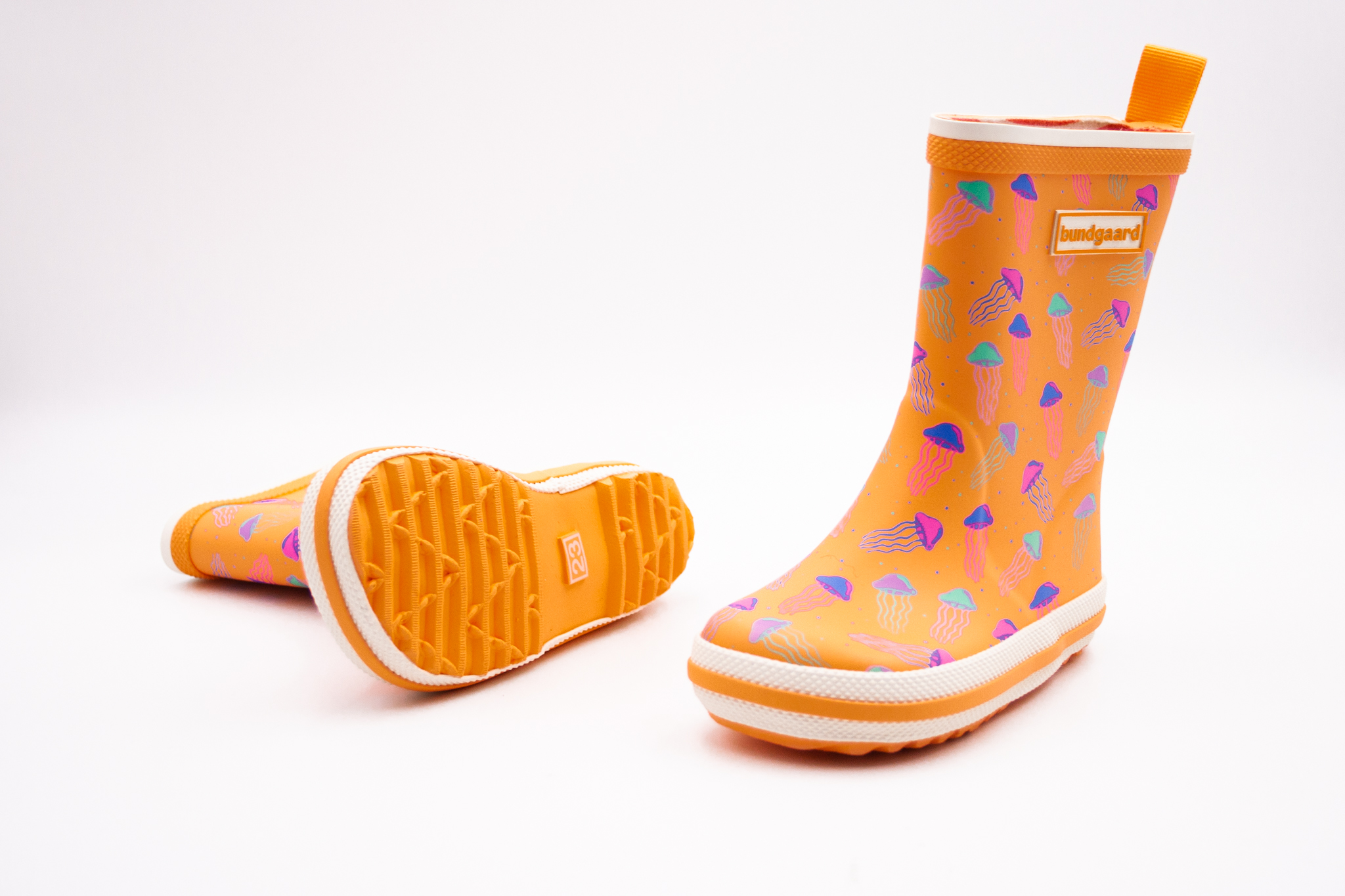 BUNDGAARD GUMÁKY CHARLY HIGH - JELLYFISH Veľkosť: 26, Vnútorná dĺžka  topánky v cm: 17.7, Vnútorná šírka topánky v cm: 7.1