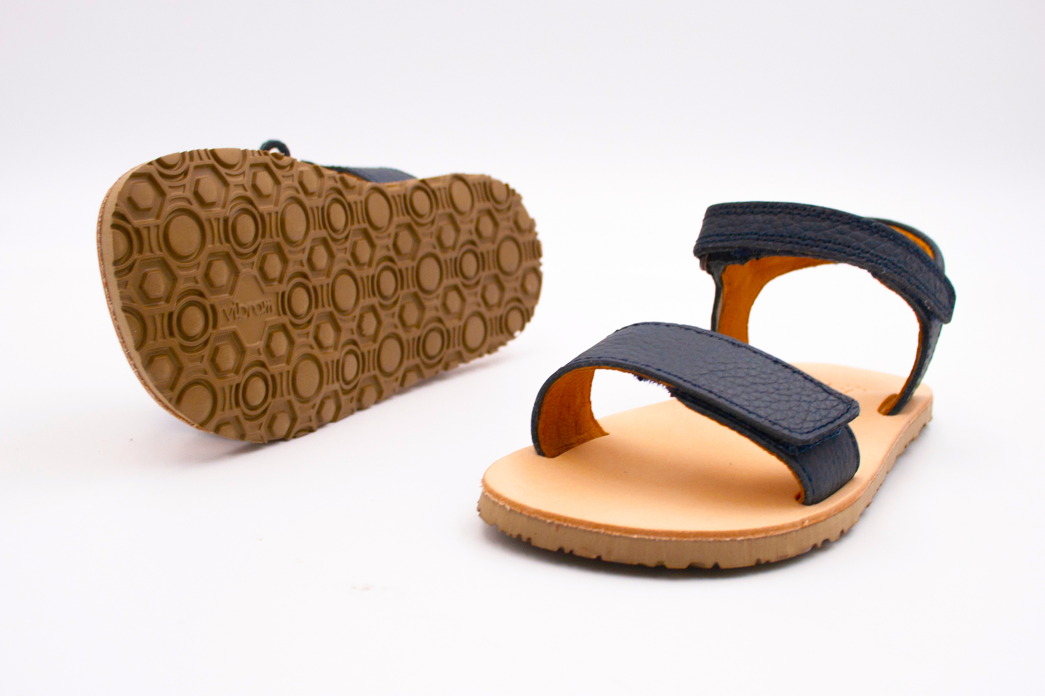 FRODDO OTVORENÉ SANDÁLKY FLEXY LIA VIBRAM - BLUE Veľkosť: 35, Vnútorná dĺžka  topánky v cm: 23.3, Vnútorná šírka topánky v cm: 8.1