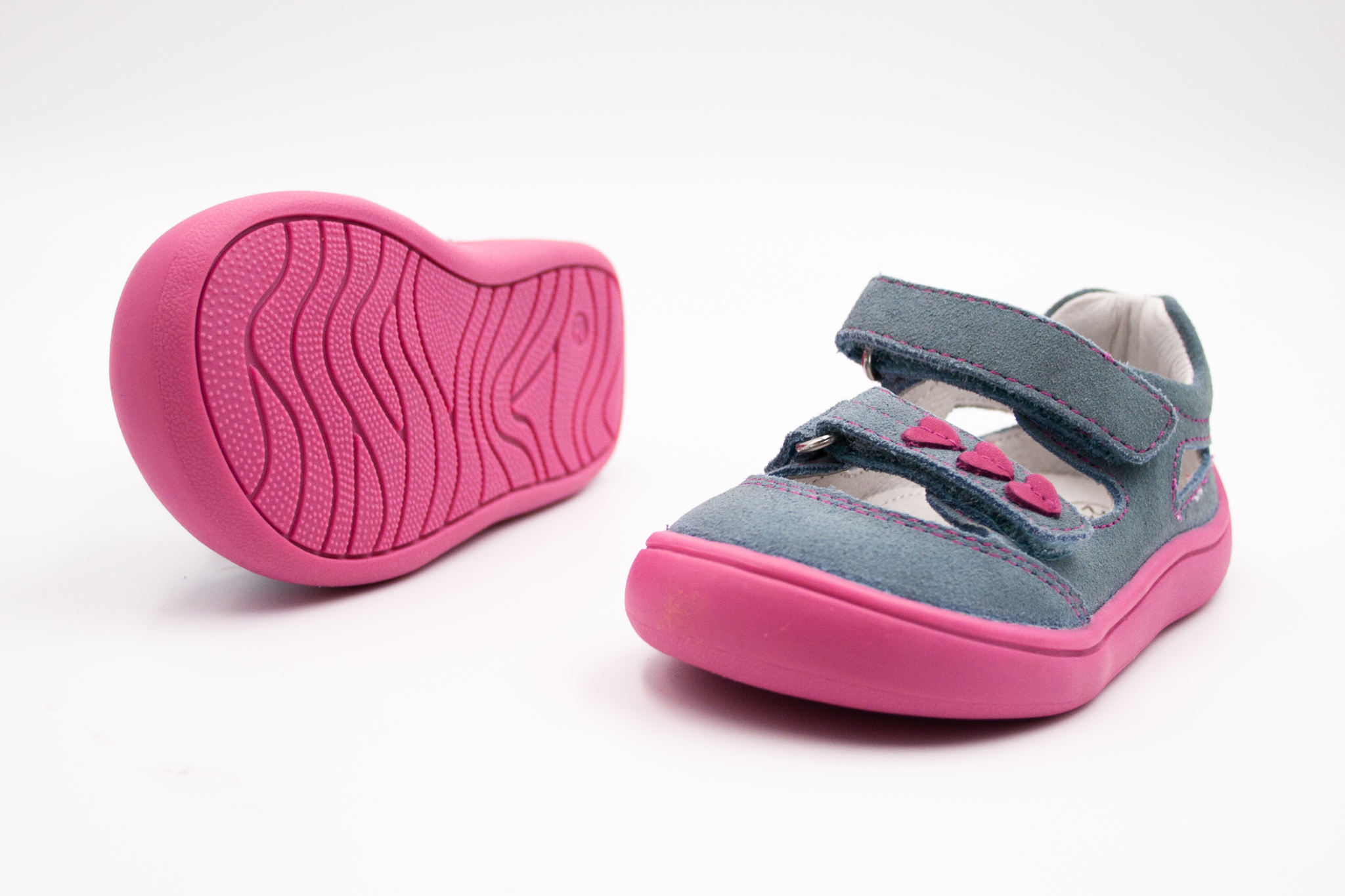 PROTETIKA BAREFOOT SANDÁLKY TERY - JEANS Veľkosť: 35, Vnútorná dĺžka  topánky v cm: 22.8, Vnútorná šírka topánky v cm: 8.4