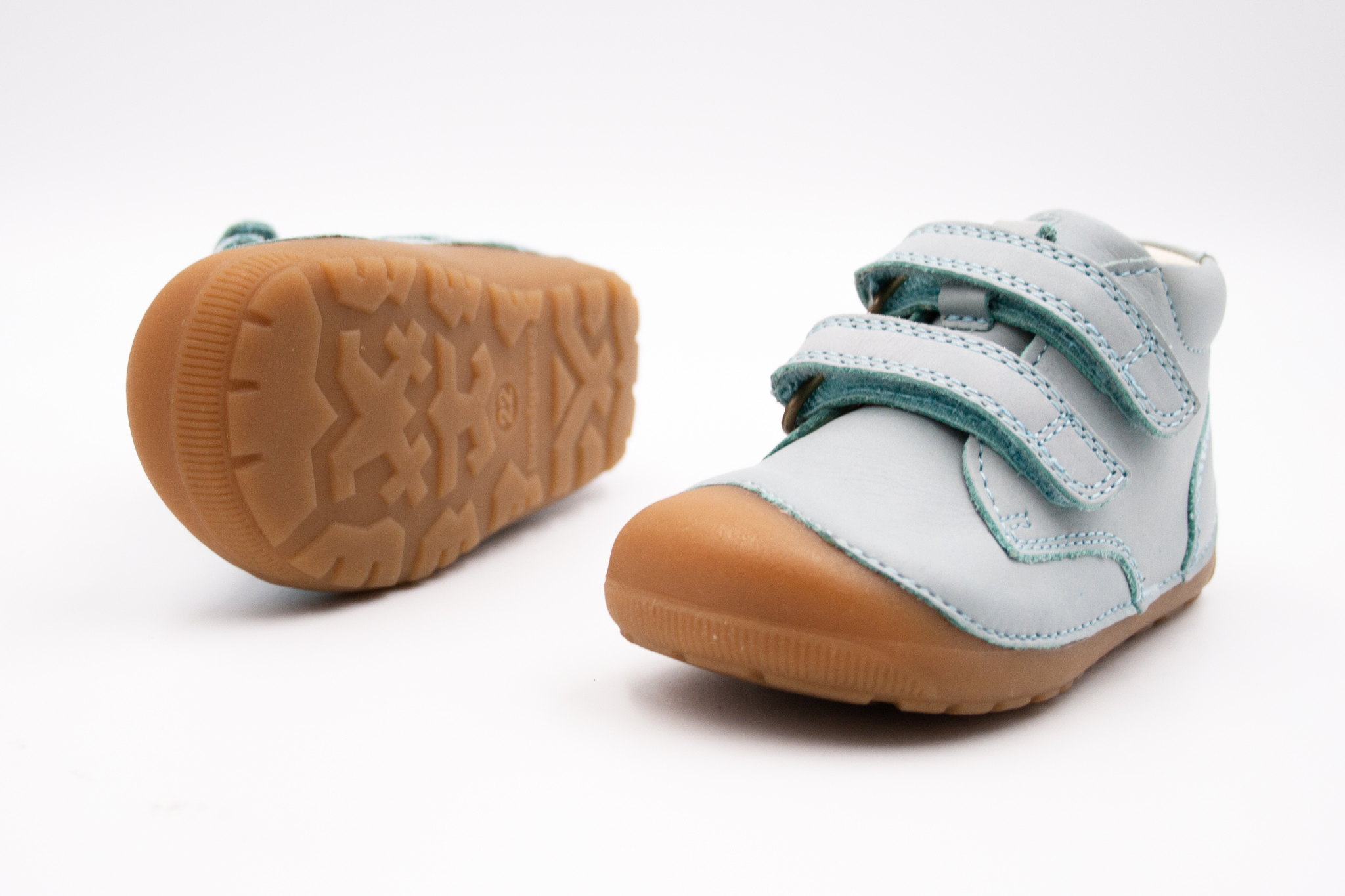 BUNDGAARD PETIT STRAP - MINT BLUE Veľkosť: 26, Vnútorná dĺžka  topánky v cm: 16.6, Vnútorná šírka topánky v cm: 6.6