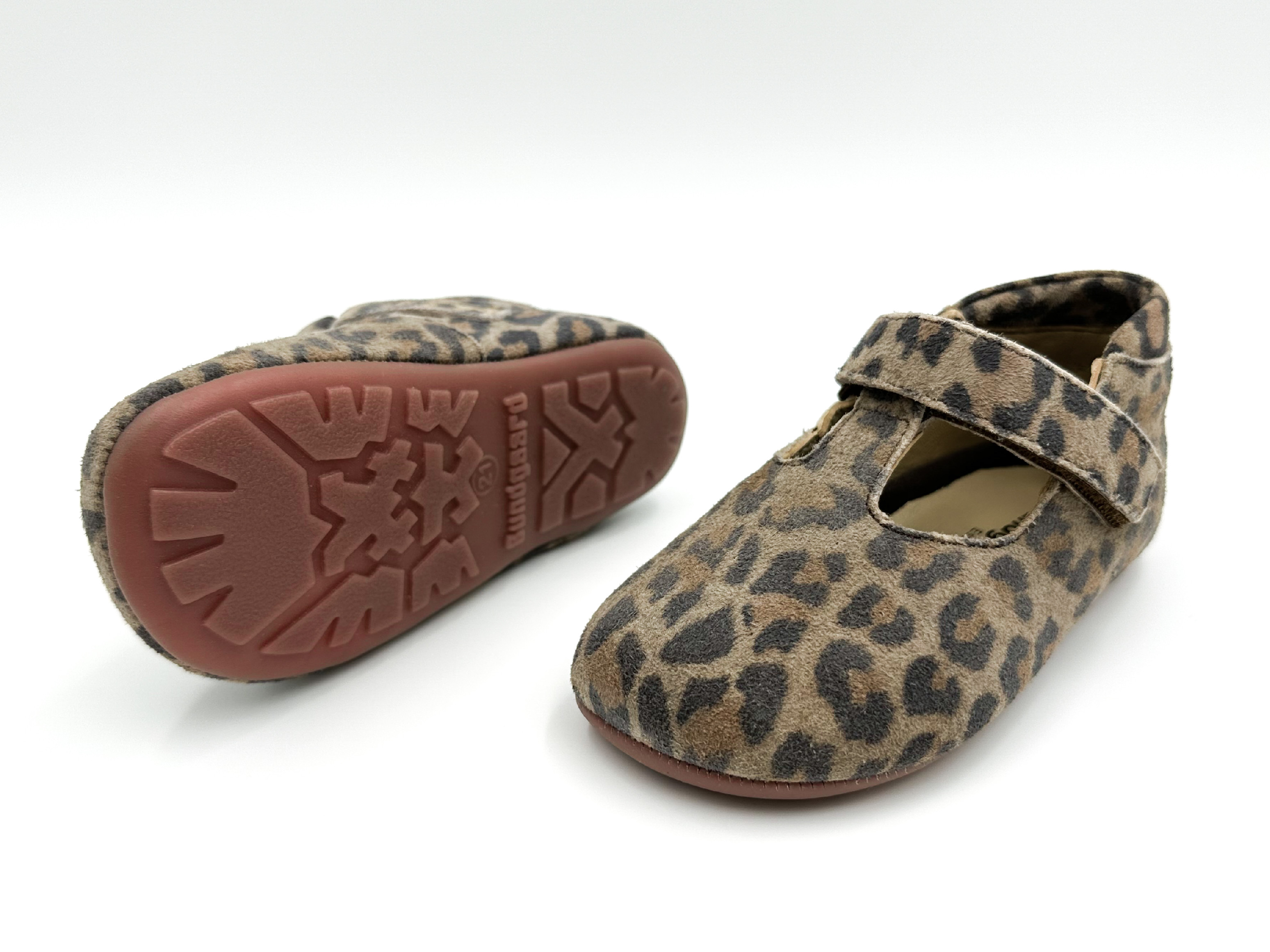 BUNDGAARD MARY II BALERÍNKY - LEOPARD Veľkosť: 20, Vnútorná dĺžka  topánky v cm: 13.1, Vnútorná šírka topánky v cm: 5.8