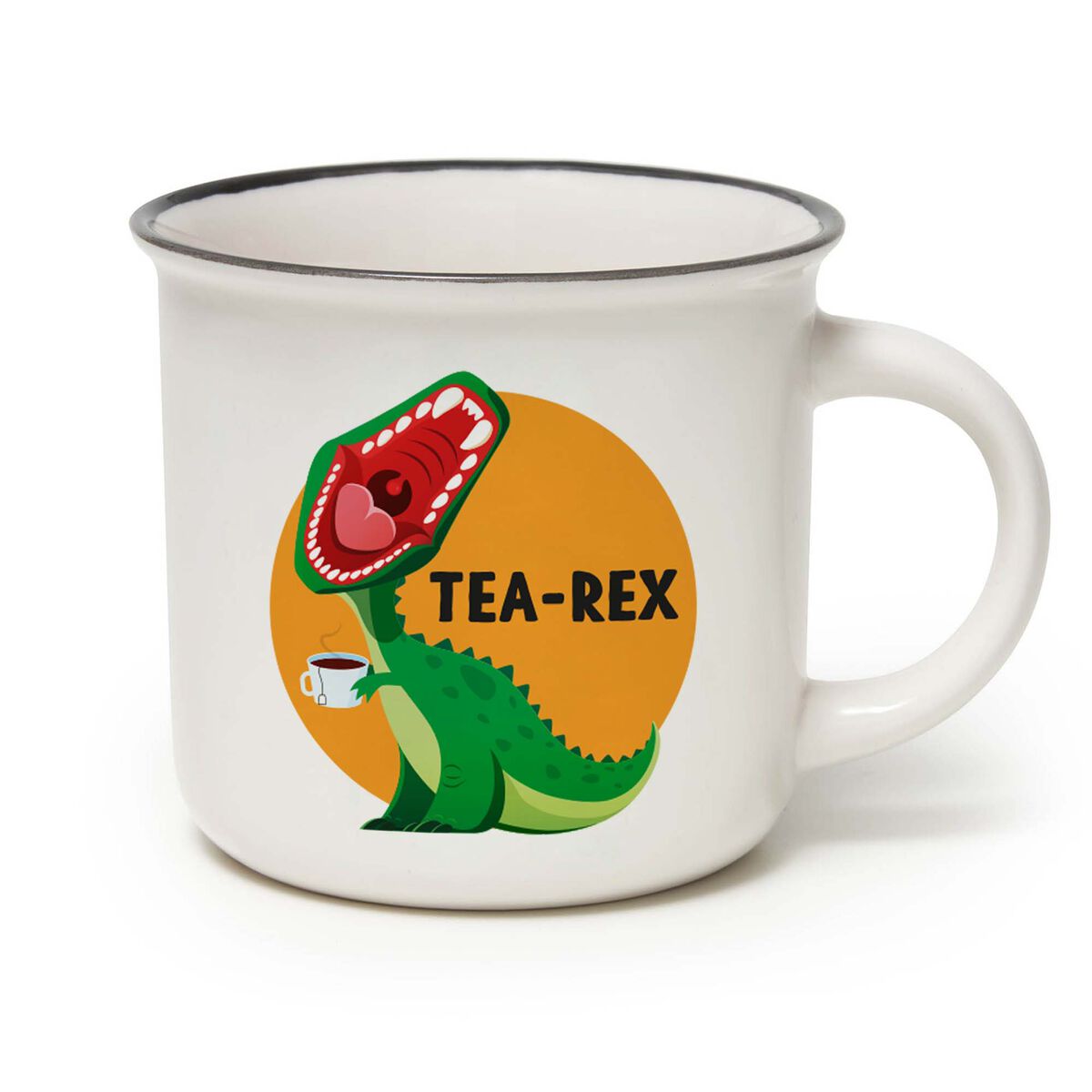 LEGAMI PORCELÁNOVÝ HRNČEK CUP-PUCCINO  - TEA REX