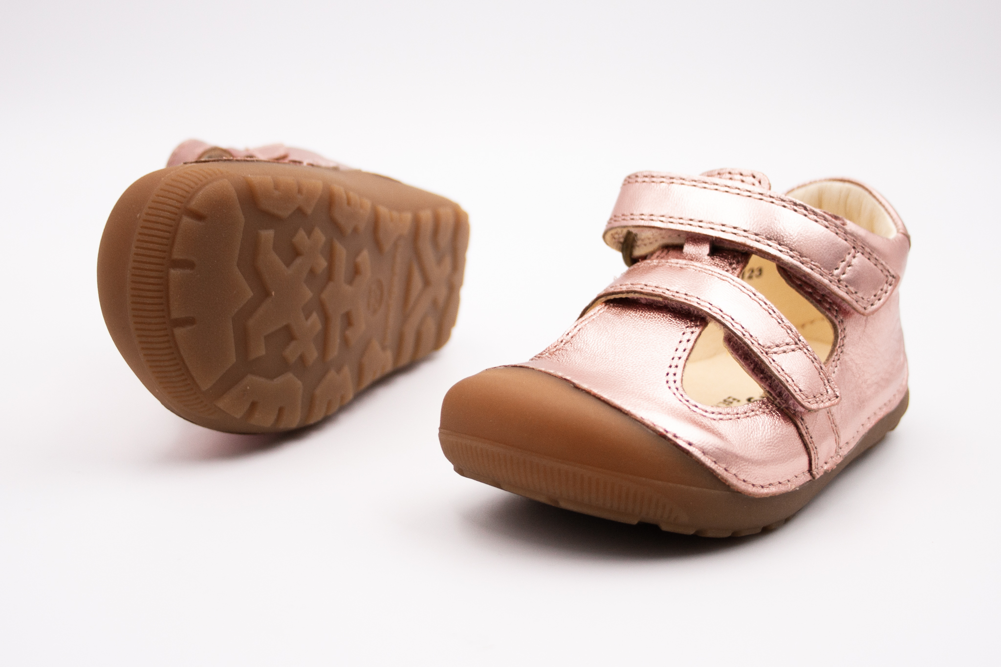 BUNDGAARD PETIT SUMMER SANDÁLKY - ROSE Veľkosť: 22, Vnútorná dĺžka  topánky v cm: 13.9, Vnútorná šírka topánky v cm: 6