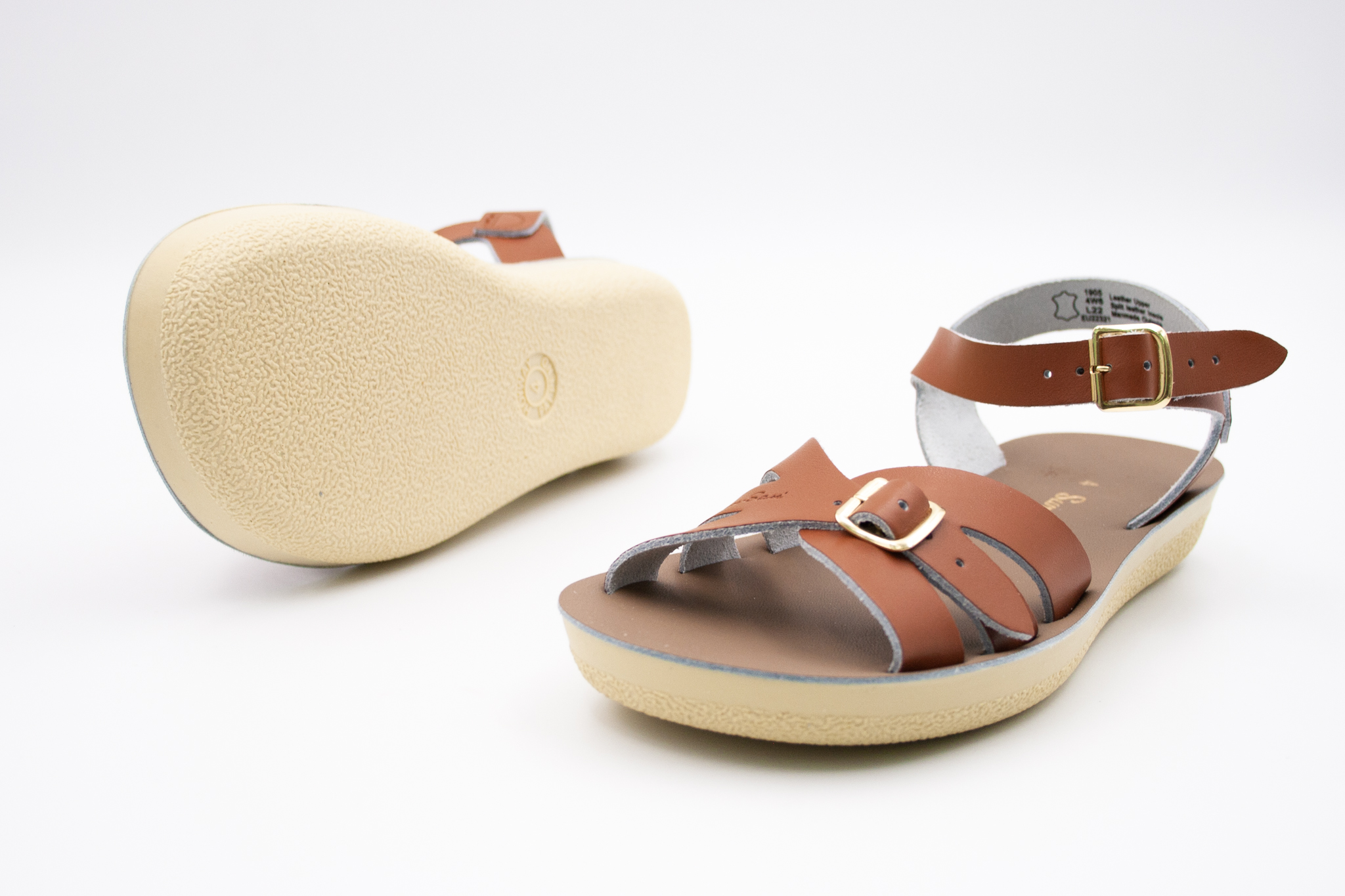Salt-Water Sandals  DÁMSKE SANDÁLE SALT-WATER SANDALS BOARDWALK - TAN Veľkosť: 38, Vnútorná dĺžka  topánky v cm: 24.4, Vnútorná šírka topánky v cm:…