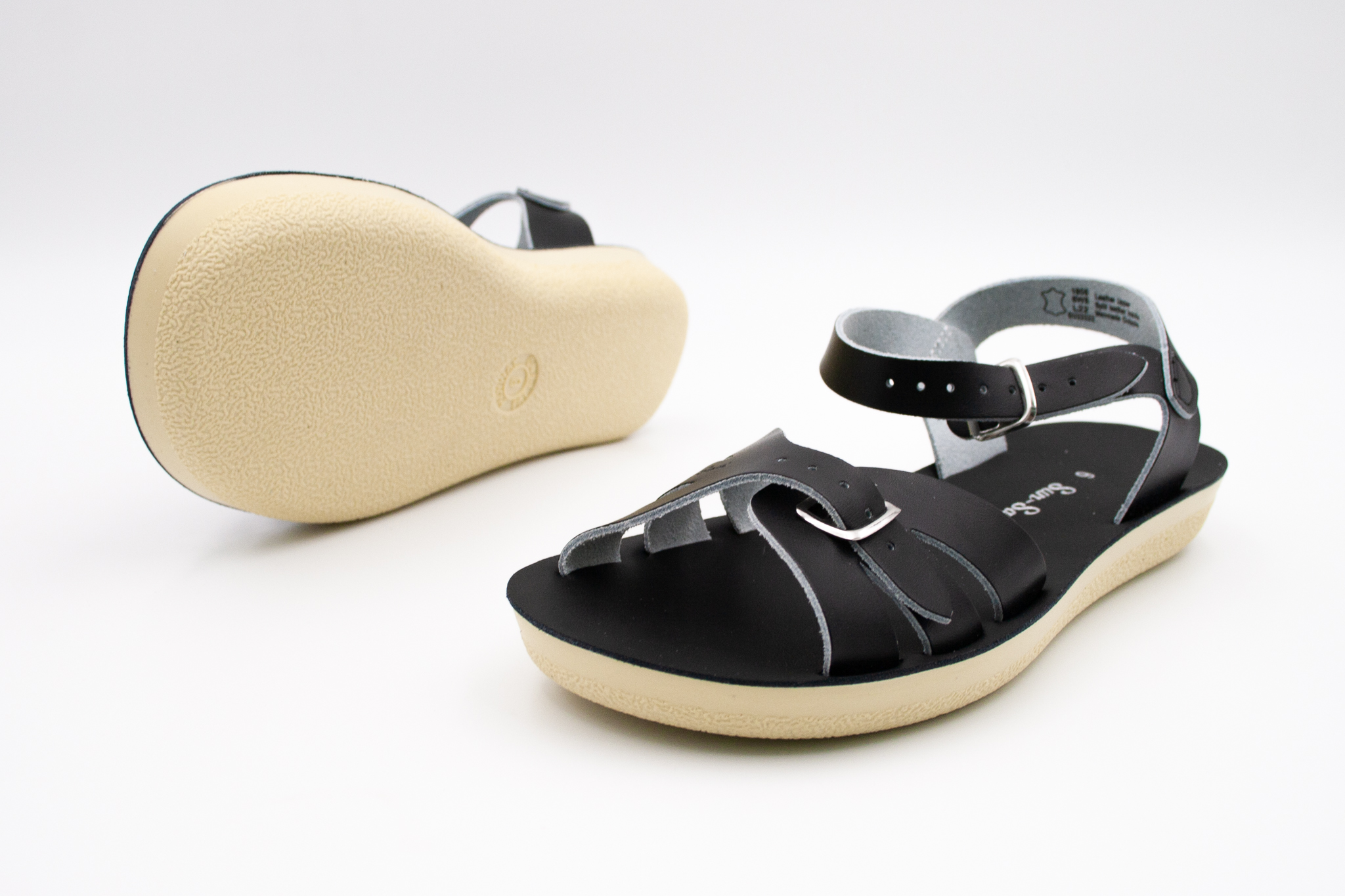 Salt-Water Sandals  DÁMSKE SANDÁLE SALT-WATER SANDALS BOARDWALK - BLACK Veľkosť: 40, Vnútorná dĺžka  topánky v cm: 26.0, Vnútorná šírka topánky v c…
