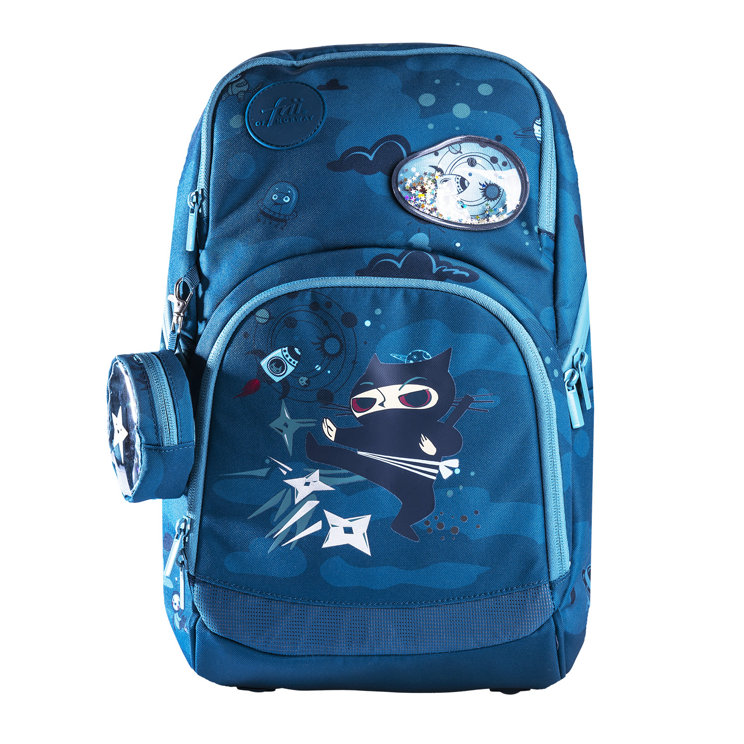FRII OF NORWAY ERGONOMICKÁ ŠKOLSKÁ TAŠKA EXPAND 20-25 L - NINJA BLUE