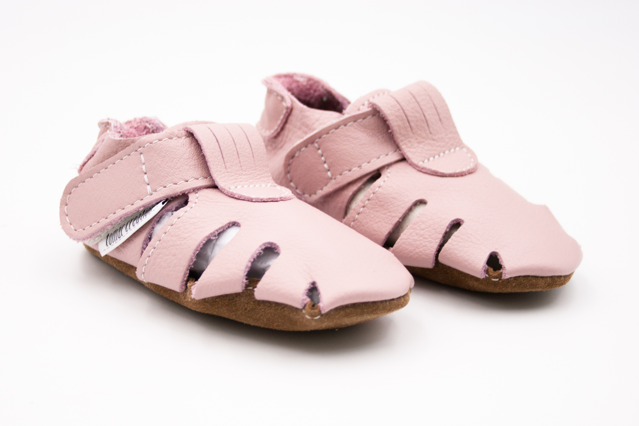 TOMAR CAPAČKY LETNÉ ZIPPY SUNNY - CAMEO Veľkosť: 19, Vnútorná dĺžka  topánky v cm: 11,7, Vnútorná šírka topánky v cm: 6