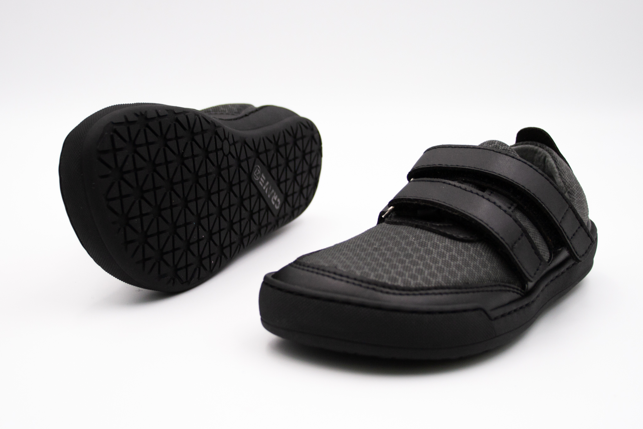 CRAVE BAREFOOT TENISKY CATBOURNE - GREY Veľkosť: 35, Vnútorná dĺžka  topánky v cm: 23.6, Vnútorná šírka topánky v cm: 8.2