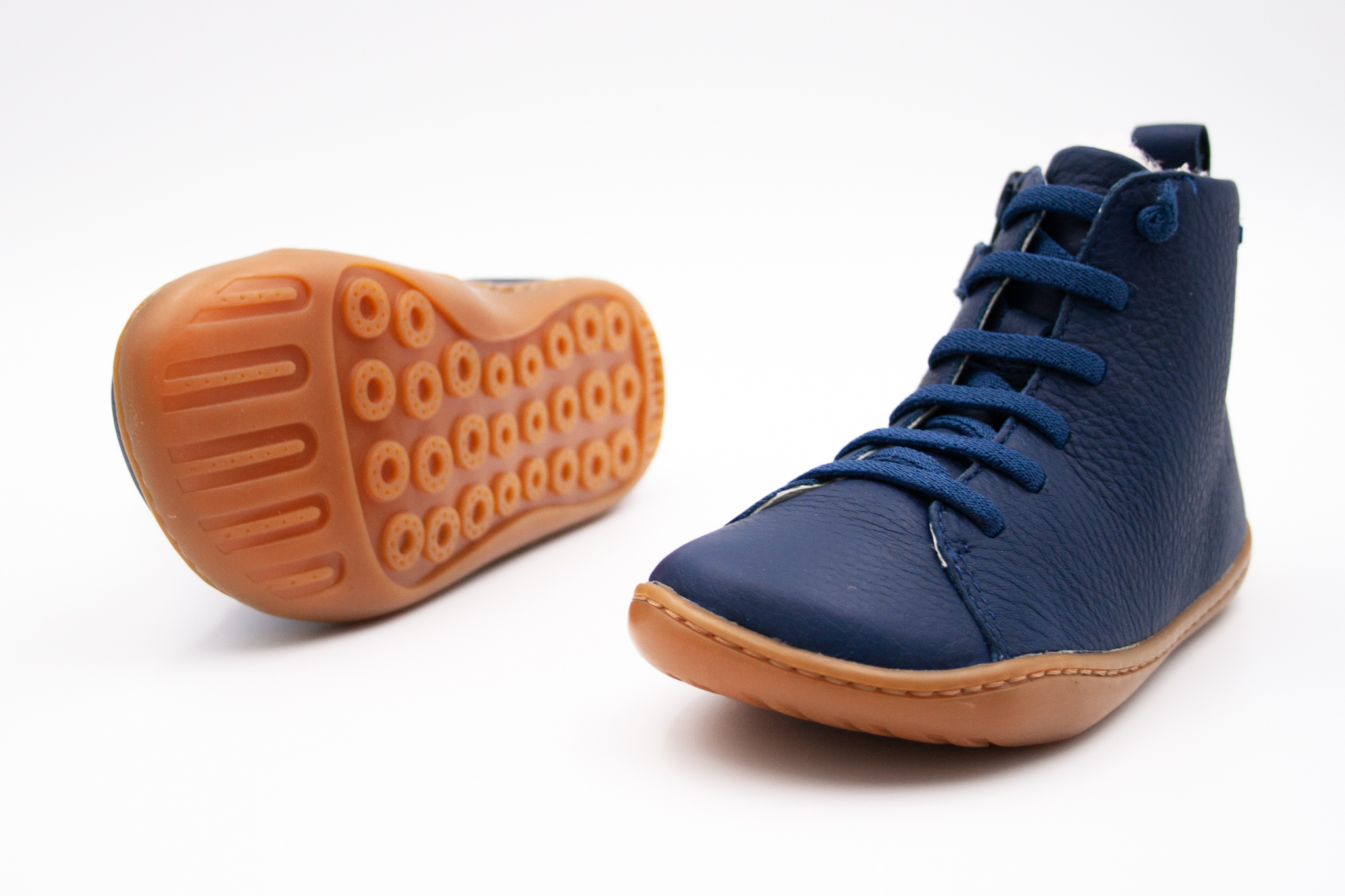Camper  CAMPER PEU SELLA YARD ABEJA ZATEPLENÉ - BLUE Veľkosť: 28, 11: 18, Vnútorná šírka topánky v cm: 7.3