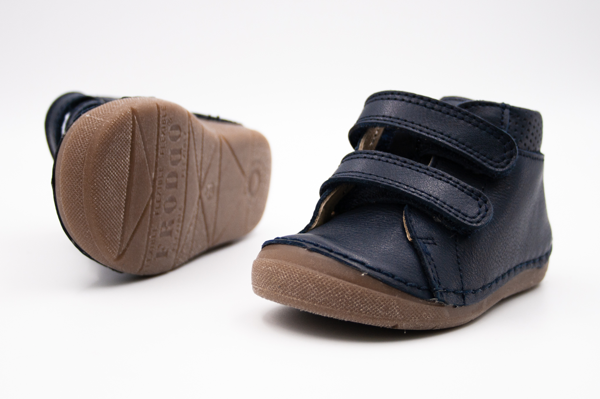FRODDO FLEXIBLE PAIX VELCRO - DARK BLUE Veľkosť: 28, Vnútorná dĺžka  topánky v cm: 18, Vnútorná šírka topánky v cm: 7