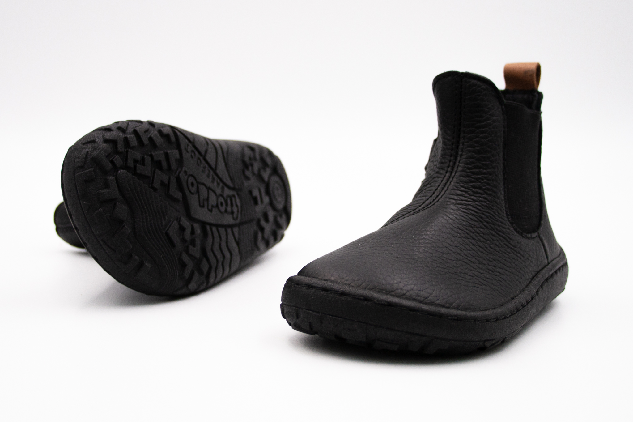 Froddo  FRODDO BAREFOOT CHELYS FLEECE - BLACK Veľkosť: 27, 11: 18, Vnútorná šírka topánky v cm: 7.1