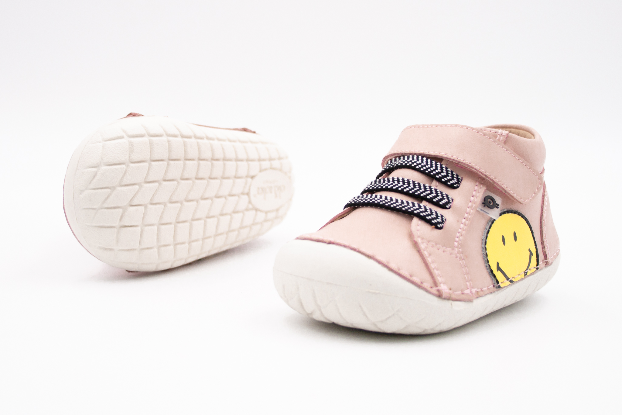 OLD SOLES SMILEY PAVE - POWDER PINK Veľkosť: 21, Vnútorná dĺžka  topánky v cm: 13.1, Vnútorná šírka topánky v cm: 6
