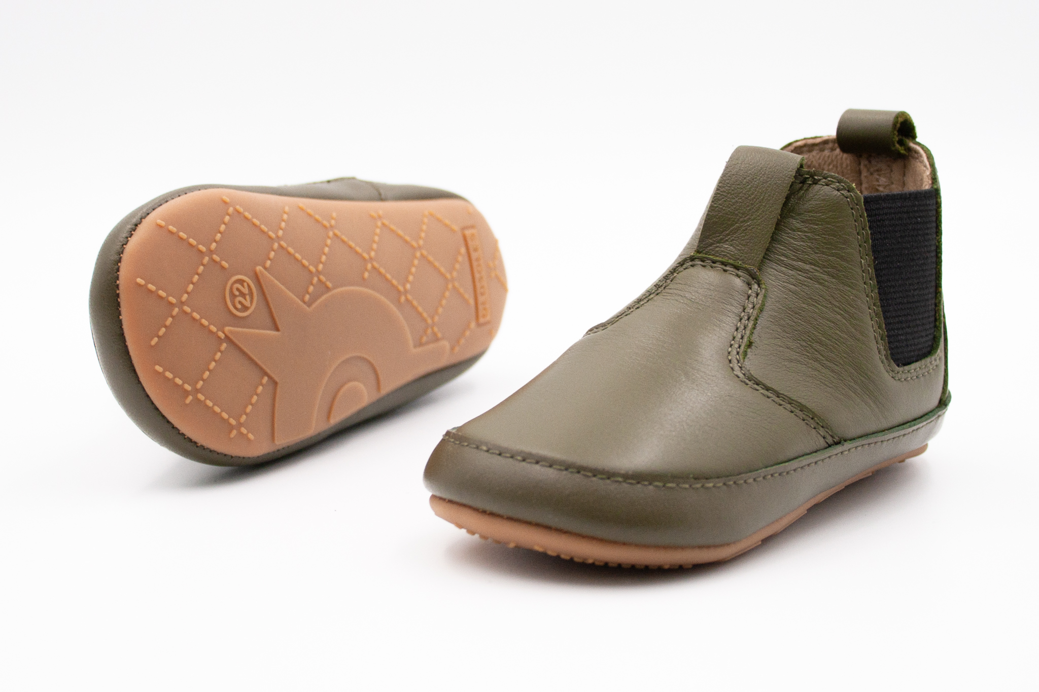 OLD SOLES PREWALKERS CAPAČKY BAMBINI LOCAL - MILITARE BLACK Veľkosť: 19, Vnútorná dĺžka  topánky v cm: 11.9, Vnútorná šírka topánky v cm: 6.5
