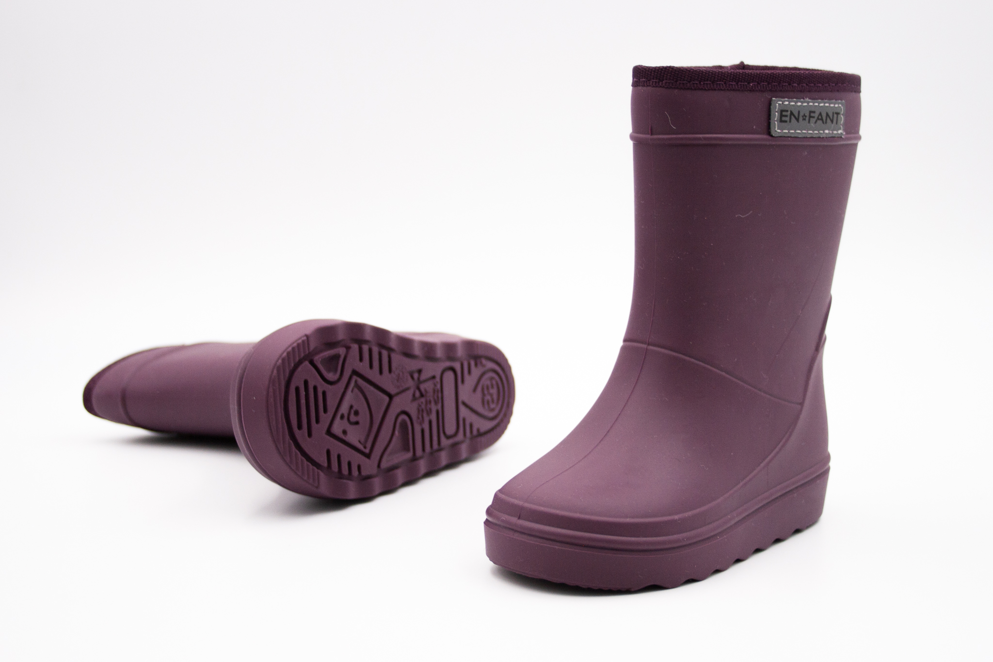 En Fant  ENFANT ZATEPLENÉ GUMÁKY THERMO BOOTS - FIG Veľkosť: 25, 11: 15, Vnútorná šírka topánky v cm: 6