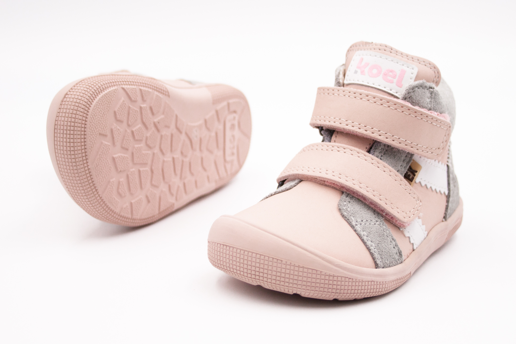 Koel4Kids  KOEL BERNARDO ETHAN TEX WOOL S MEMBRÁNOU - NUDE Veľkosť: 21, 11: 13.6, Vnútorná šírka topánky v cm: 6