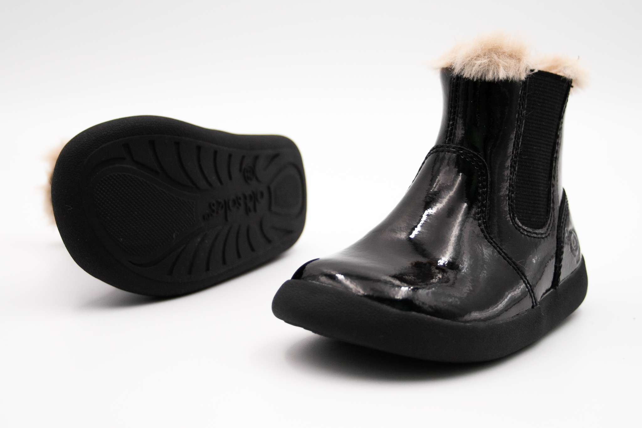 Old Soles  OLD SOLES RIDER BOOT ZATEPLENÉ - BLACK PATENT Veľkosť: 26, 11: 15.7, Vnútorná šírka topánky v cm: 6.4