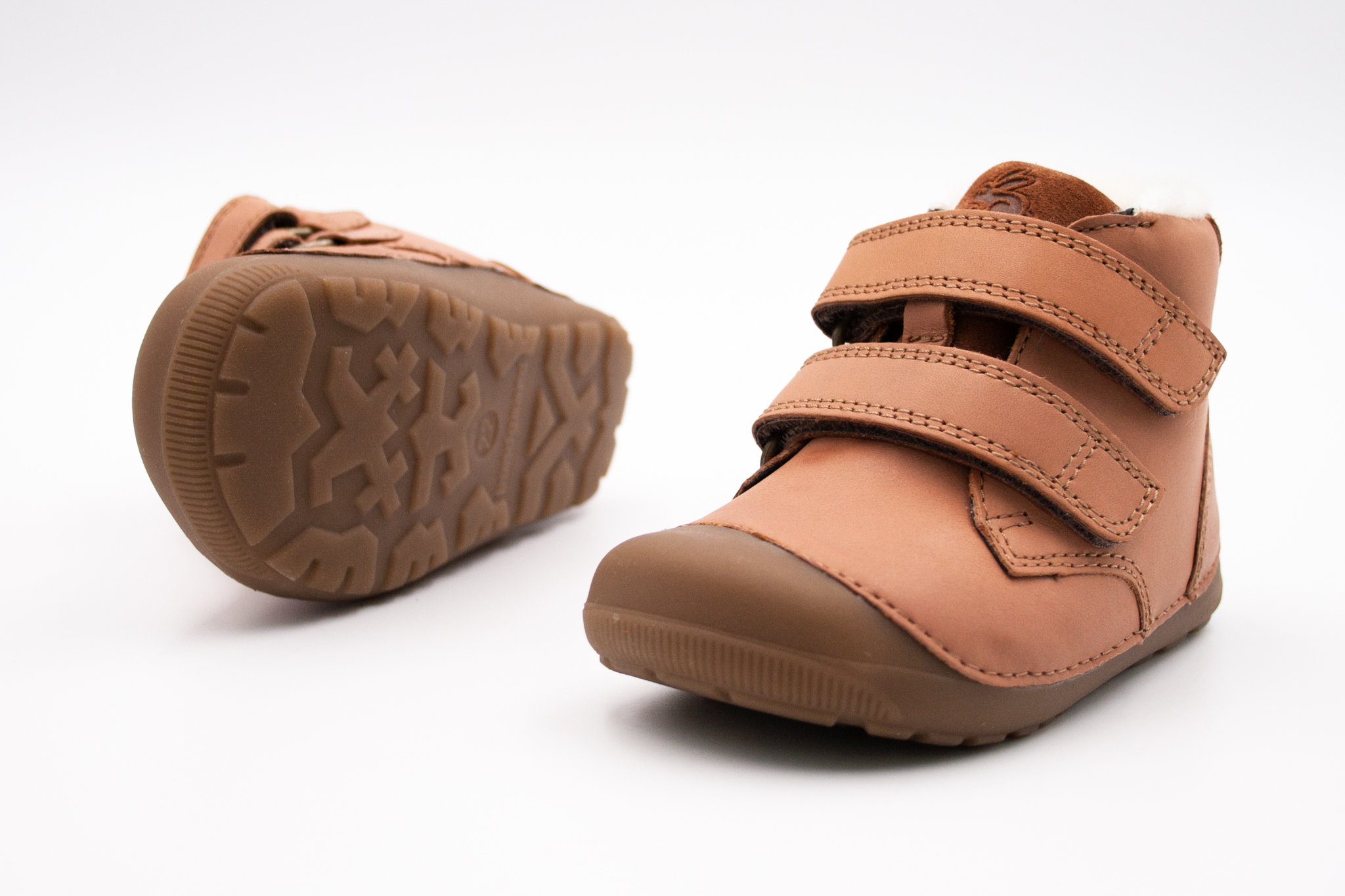 Bundgaard  BUNDGAARD PETIT MID WINTER STRAP - COGNAC Veľkosť: 24, 11: 14.5, Vnútorná šírka topánky v cm: 6