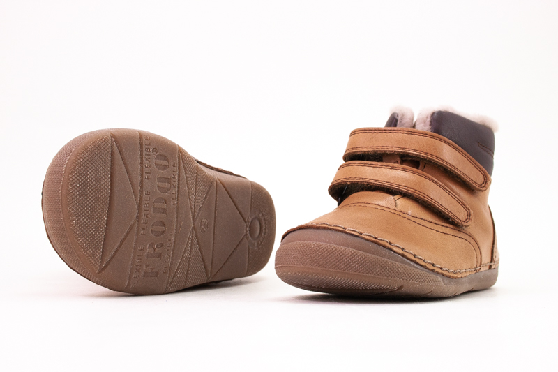 Froddo  FRODDO PAIX WINTER - COGNAC BROWN Veľkosť: 19, 11: 12.2, Vnútorná šírka topánky v cm: 5.8