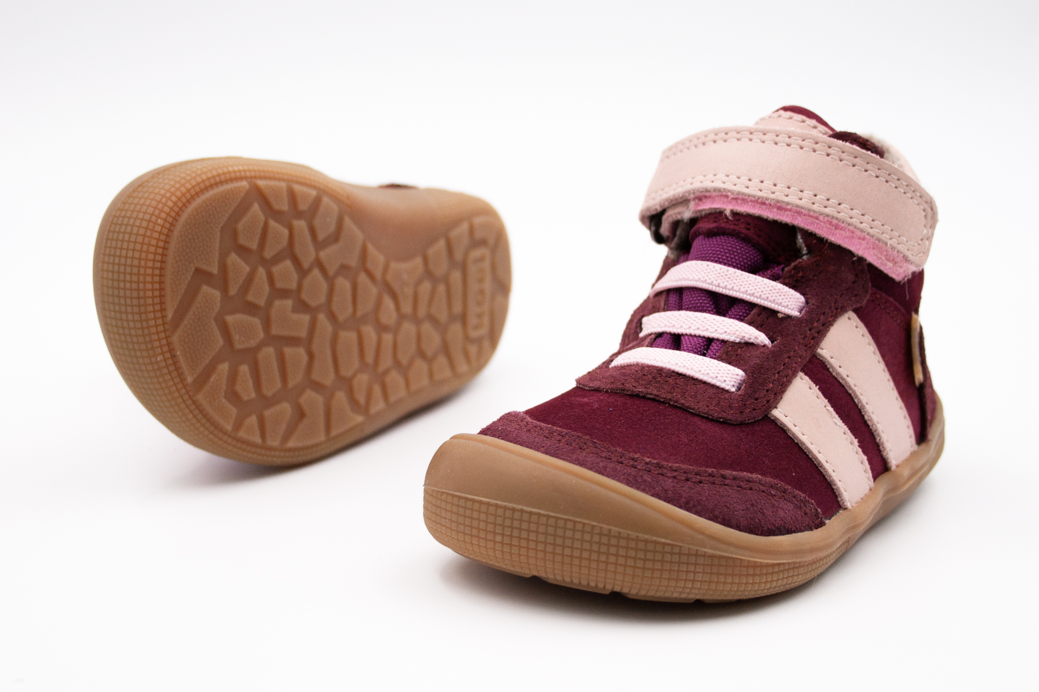 Koel4Kids  KOEL BERNARDINHO TEX FLEECE WOOL - DANIEL PINK Veľkosť: 26, 11: 17.1, Vnútorná šírka topánky v cm: 7