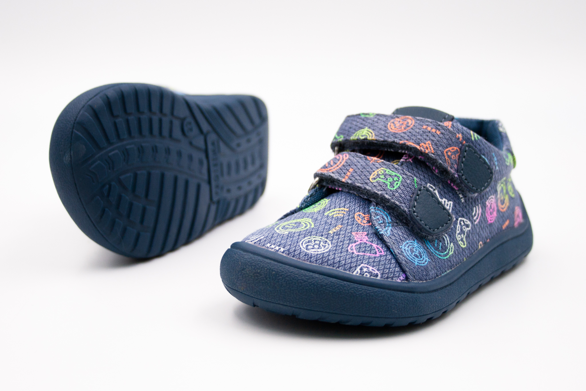 PROTETIKA BAREFOOT TENISKY ROBY - JEANS Veľkosť: 35, Vnútorná dĺžka  topánky v cm: 22.4, Vnútorná šírka topánky v cm: 8.2