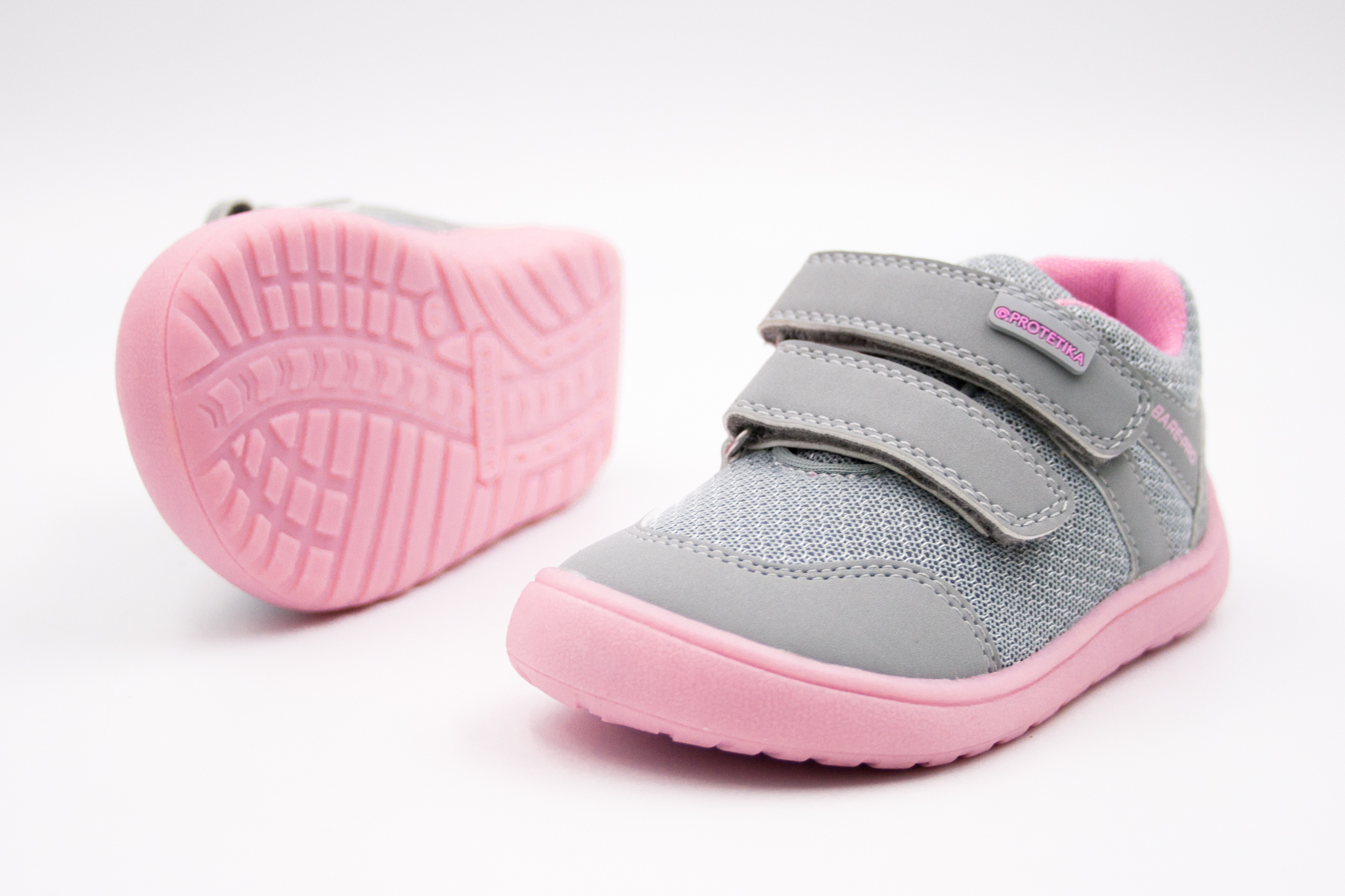 PROTETIKA BAREFOOT TENISKY NOLAN - GREY Veľkosť: 35, Vnútorná dĺžka  topánky v cm: 22.4, Vnútorná šírka topánky v cm: 8.2