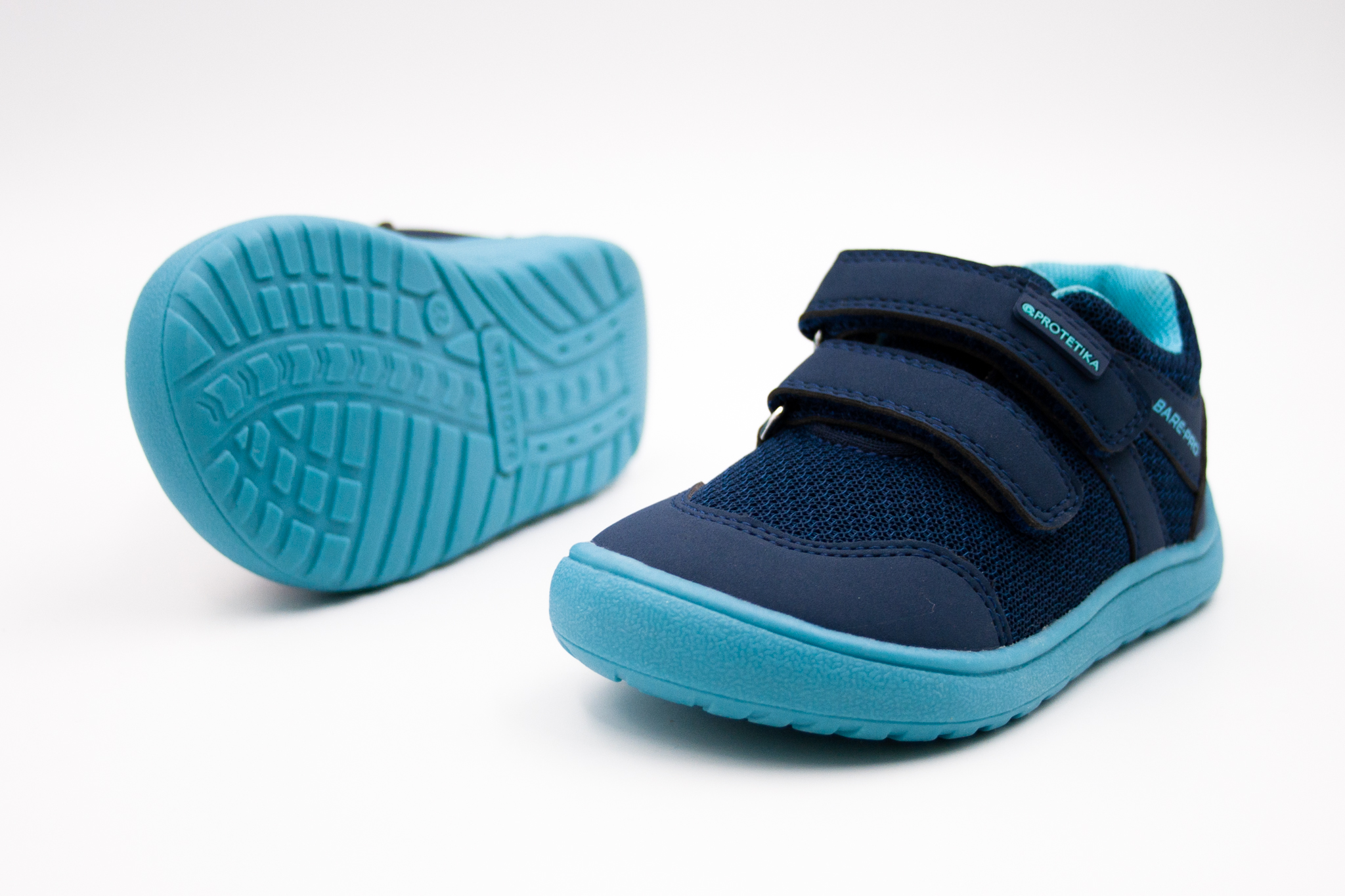 PROTETIKA BAREFOOT TENISKY NOLAN - NAVY Veľkosť: 35, Vnútorná dĺžka  topánky v cm: 22.4, Vnútorná šírka topánky v cm: 8.2