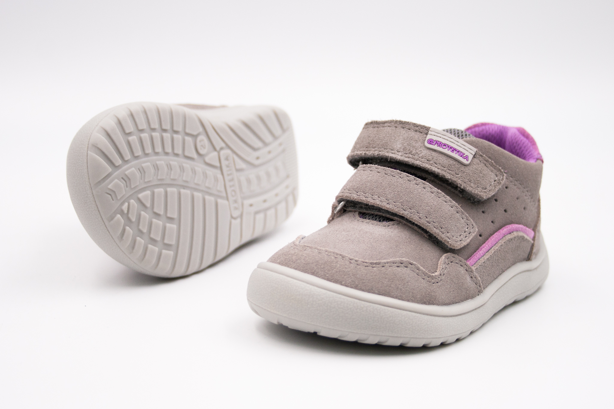 PROTETIKA BAREFOOT TOPÁNKY VENTRA - GREY Veľkosť: 35, Vnútorná dĺžka  topánky v cm: 22.4, Vnútorná šírka topánky v cm: 8.2