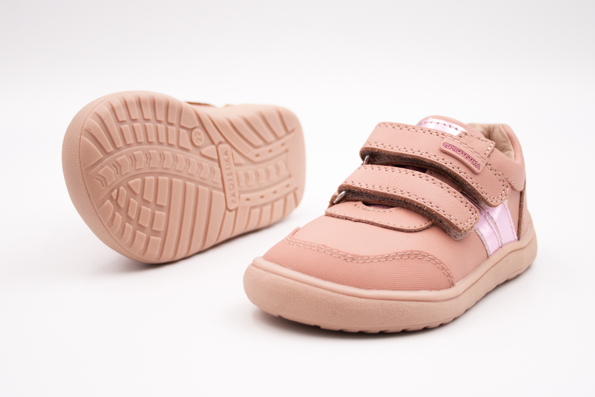 PROTETIKA BAREFOOT TOPÁNKY KIMBERLY - OLD PINK Veľkosť: 35, Vnútorná dĺžka  topánky v cm: 22.4, Vnútorná šírka topánky v cm: 8.2