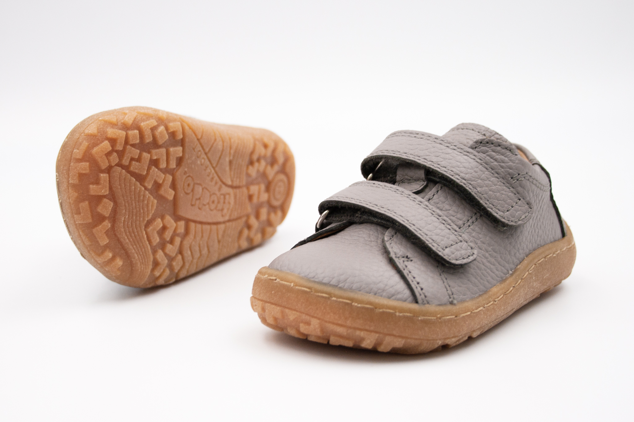 FRODDO BAREFOOT TOPÁNKY BASE - LIGHT GREY Veľkosť: 35, Vnútorná dĺžka  topánky v cm: 23, Vnútorná šírka topánky v cm: 8.4