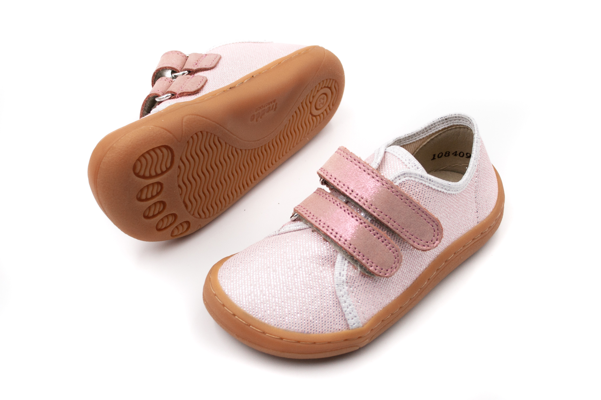 DETSKÉ BAREFOOT PLÁTENKY FRODDO CANVAS - PINK SHINE Veľkosť: 27, Vnútorná dĺžka  topánky v cm: 18.1, Vnútorná šírka topánky v cm: 7.2