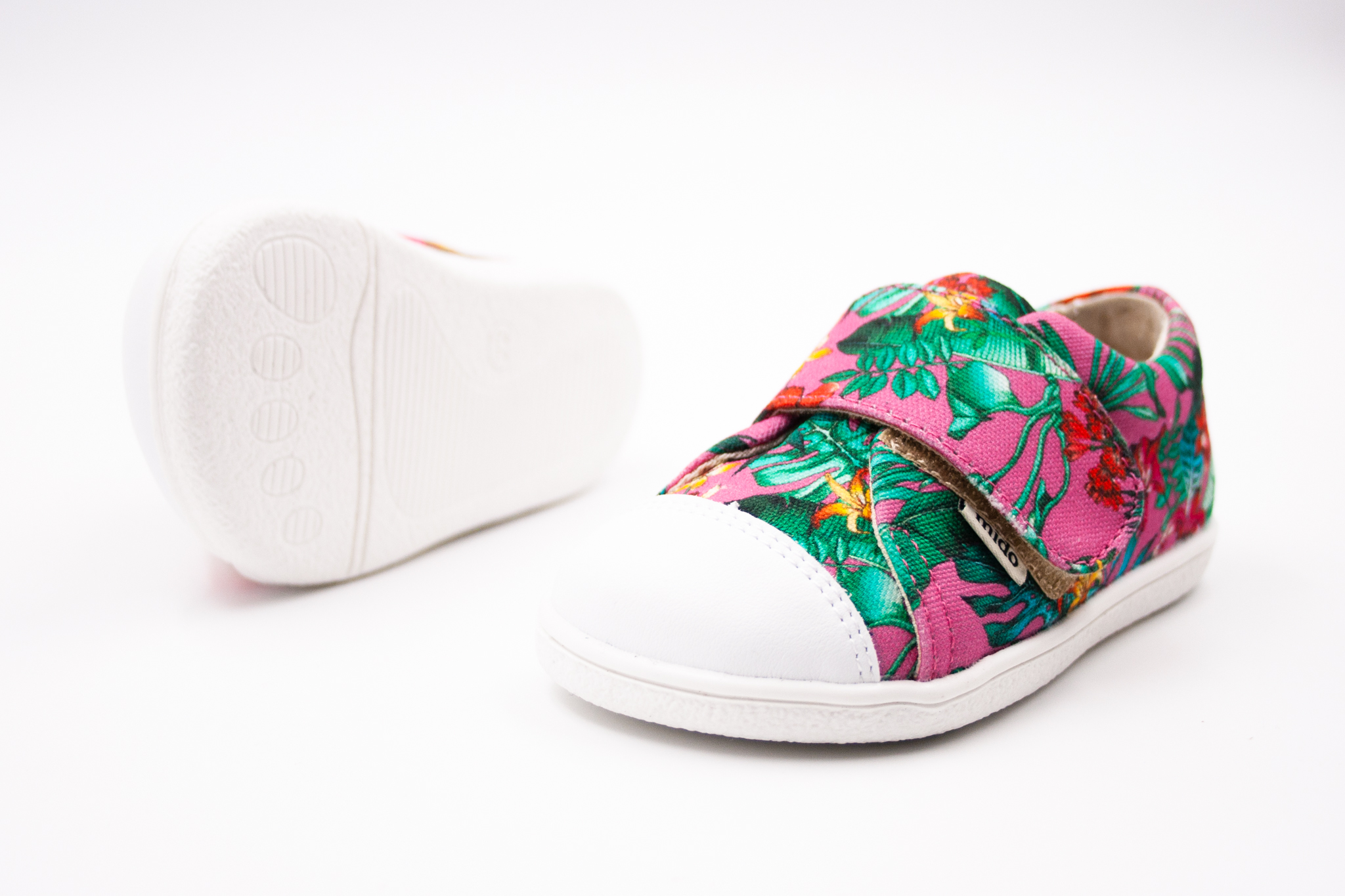 MIDO SHOES BAREFOOT TEXTILNÉ TENISKY - FUKSIA Veľkosť: 23, Vnútorná dĺžka  topánky v cm: 14.6, Vnútorná šírka topánky v cm: 6.3