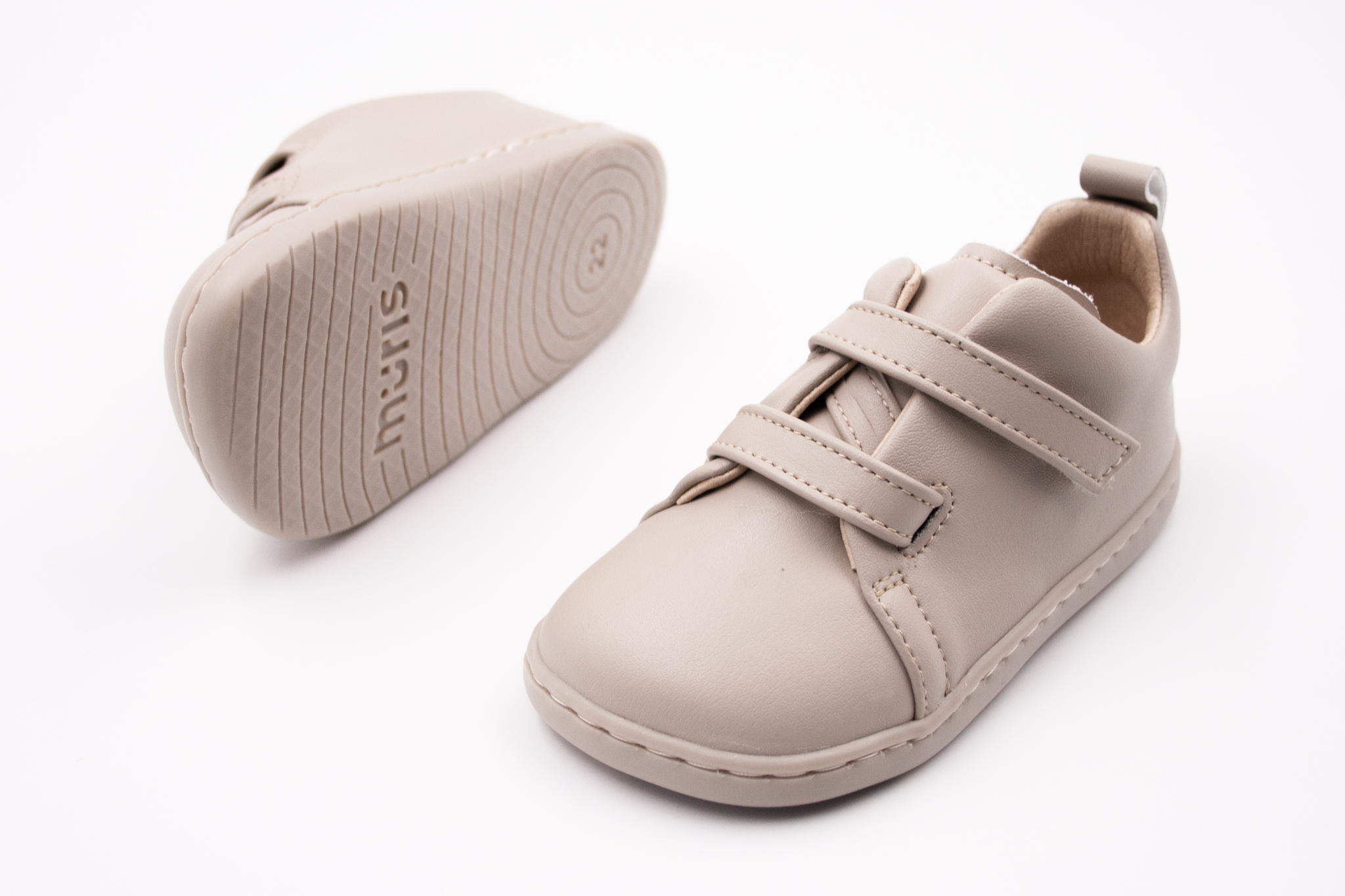 MURIS BAREFOOT TOPÁNKY TERRE - TAUPE Veľkosť: 20, Vnútorná dĺžka  topánky v cm: 12.5, Vnútorná šírka topánky v cm: 6