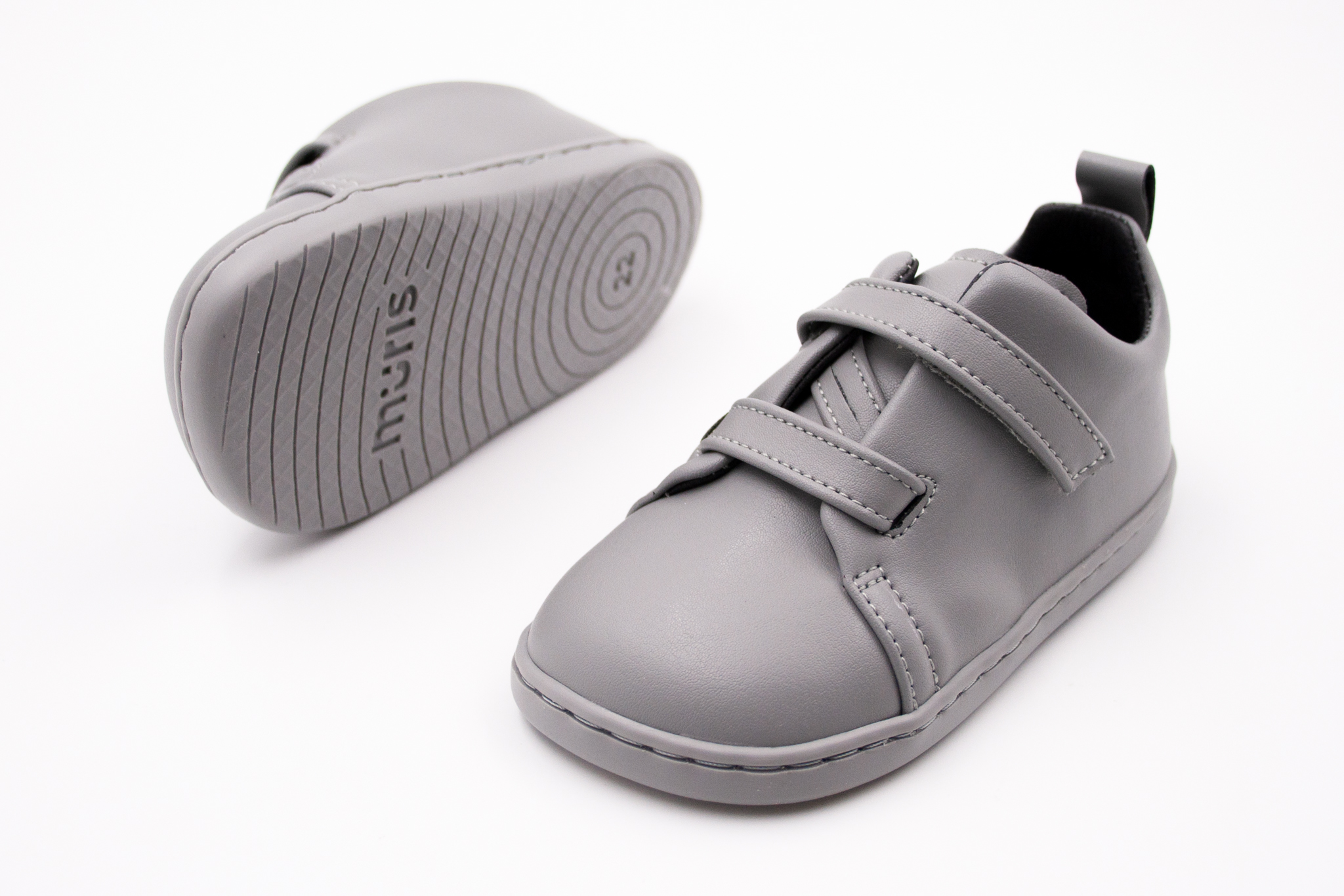 MURIS BAREFOOT TOPÁNKY TERRE - COOL GRAY Veľkosť: 20, Vnútorná dĺžka  topánky v cm: 12.5, Vnútorná šírka topánky v cm: 6