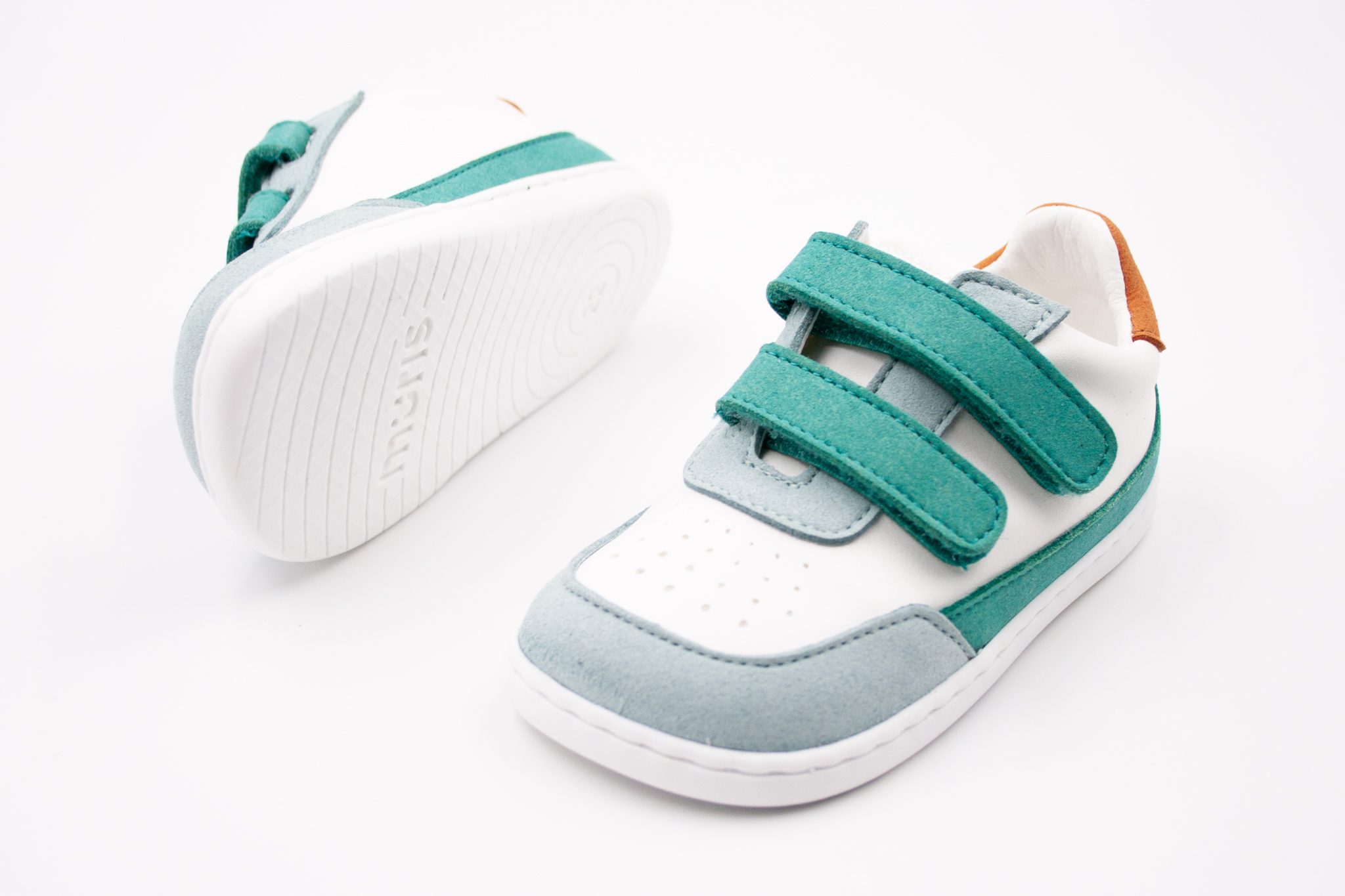 MURIS BAREFOOT TOPÁNKY PETRA - TURQUOISE BLUE Veľkosť: 20, Vnútorná dĺžka  topánky v cm: 12.5, Vnútorná šírka topánky v cm: 6