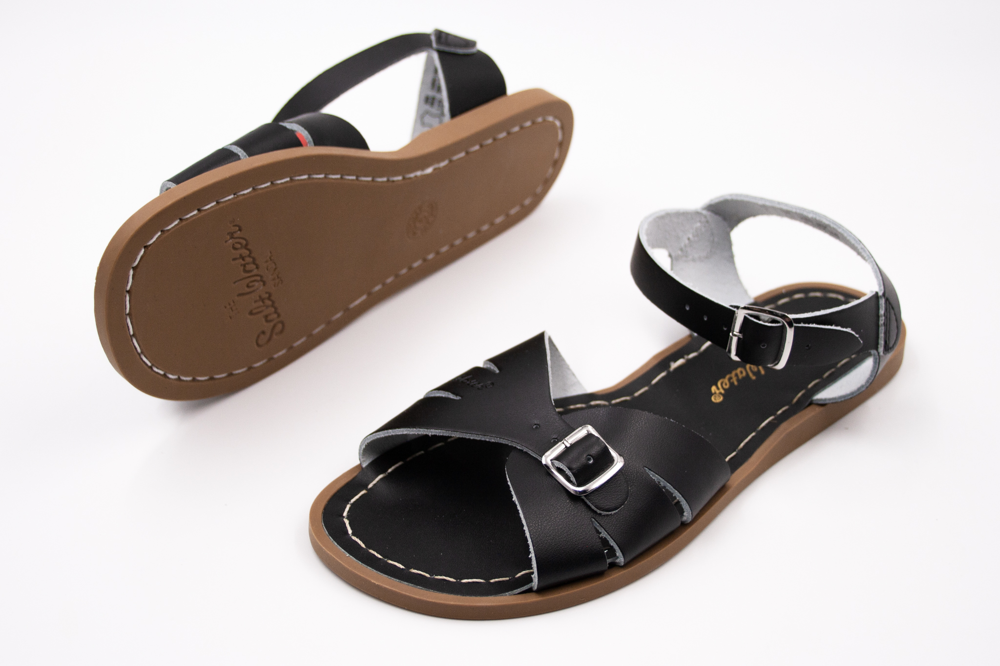 Salt-Water Sandals  SALT-WATER SANDALS CLASSIC ADULT SANDÁLE - BLACK Veľkosť: 38, Vnútorná dĺžka  topánky v cm: 24.4, Vnútorná šírka topánky v cm: …