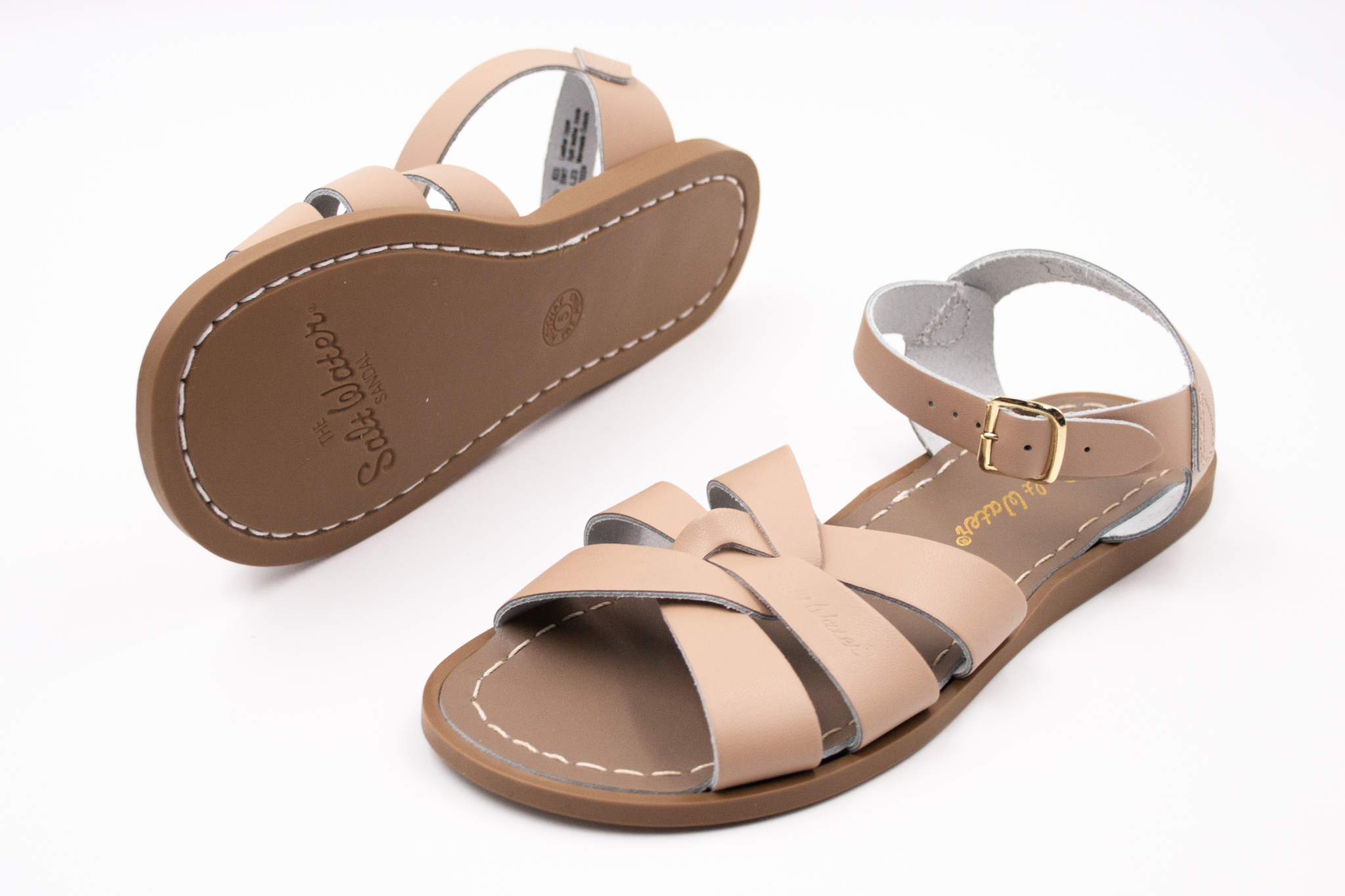 Salt-Water Sandals  DÁMSKE SANDÁLE SALT-WATER SANDALS ORIGINAL - LATTE Veľkosť: 38, Vnútorná dĺžka  topánky v cm: 24.4, Vnútorná šírka topánky v cm…