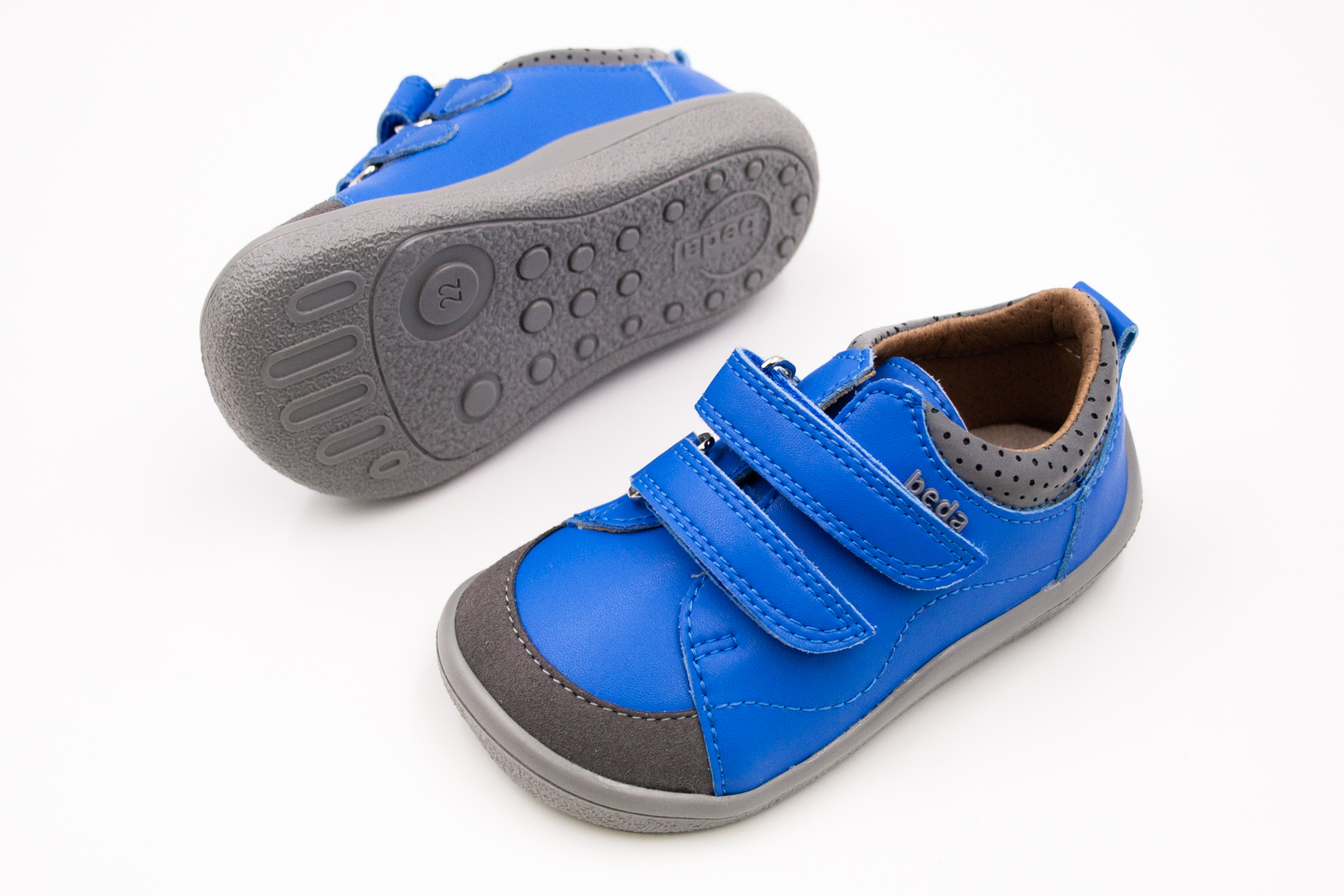 DETSKÉ BAREFOOT TOPÁNKY BEDA PLAYFUL - BEN SKY Veľkosť: 22, Vnútorná dĺžka  topánky v cm: 14, Vnútorná šírka topánky v cm: 6.3