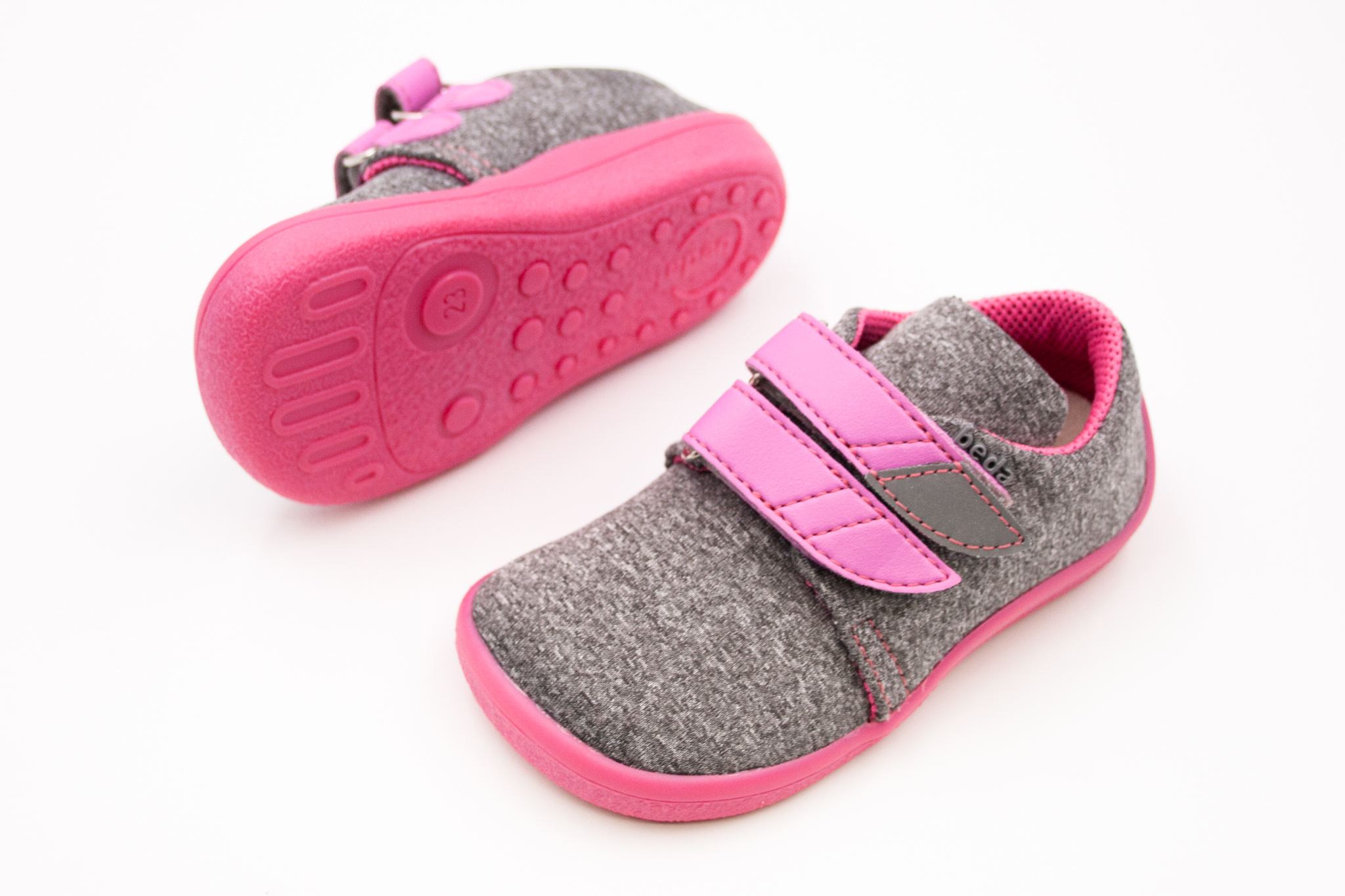 DETSKÉ BAREFOOT TENISKY BEDA SOFTSHELL - CANDY Veľkosť: 20, Vnútorná dĺžka  topánky v cm: 12.4, Vnútorná šírka topánky v cm: 6