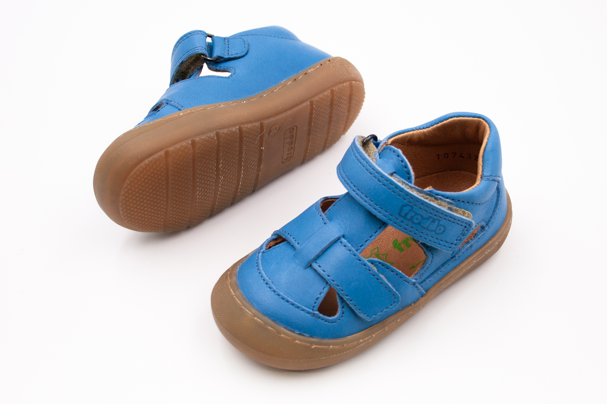 DETSKÉ SANDÁLKY FRODDO OLLIE SANDAL - JEANS Veľkosť: 28, Vnútorná dĺžka  topánky v cm: 18.5, Vnútorná šírka topánky v cm: 6.7