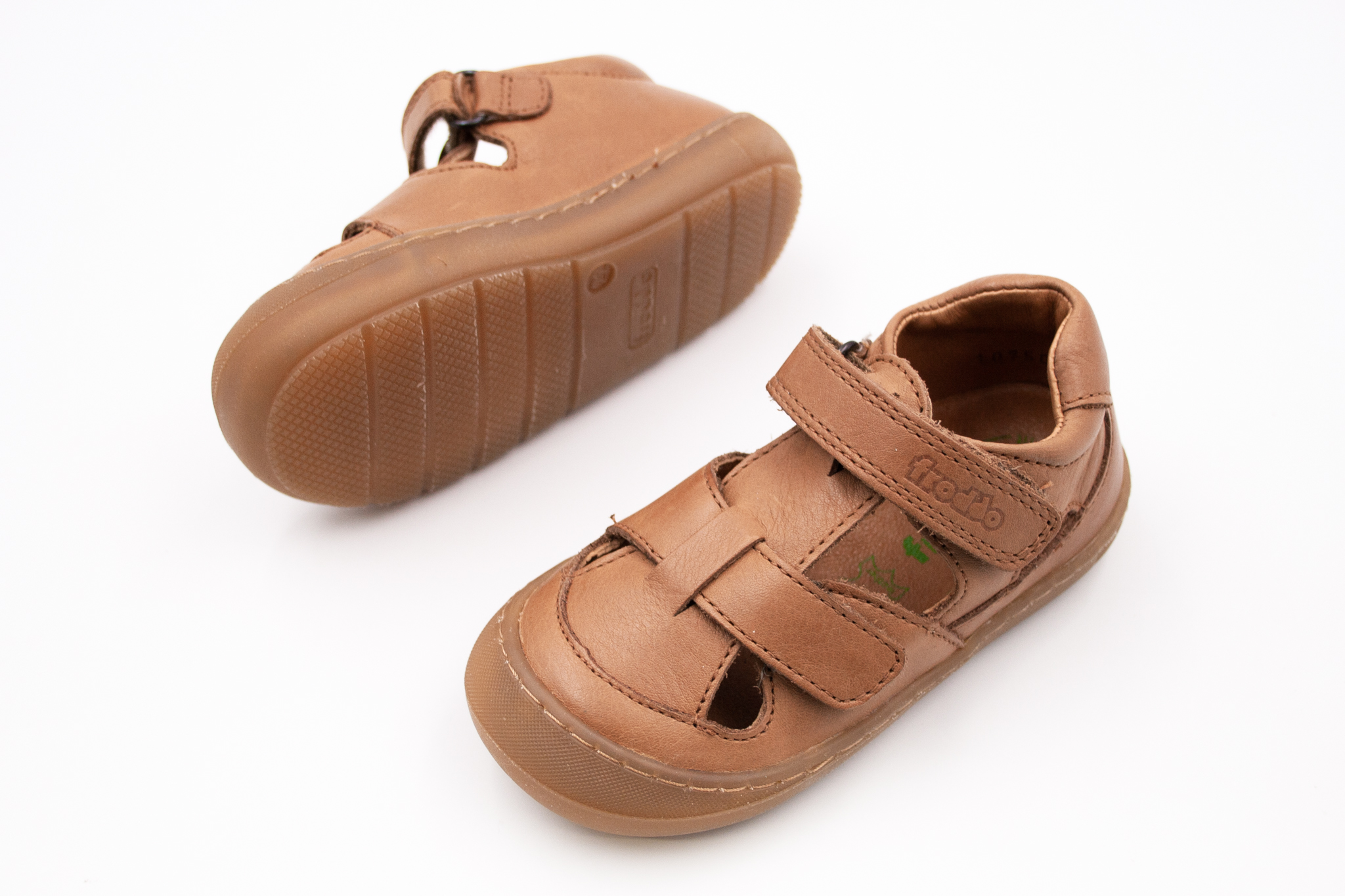 DETSKÉ SANDÁLKY FRODDO OLLIE SANDAL - BROWN Veľkosť: 19, Vnútorná dĺžka  topánky v cm: 12, Vnútorná šírka topánky v cm: 5.6